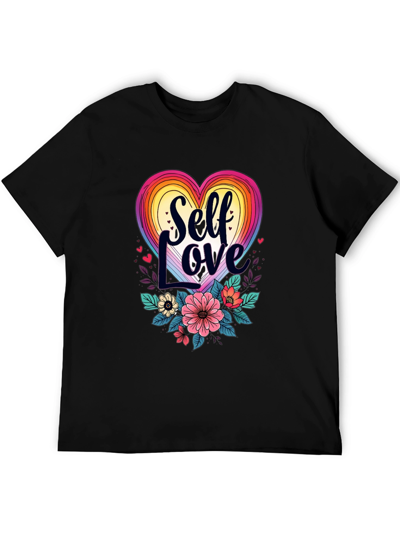 Self Love Heart Graphic Tee