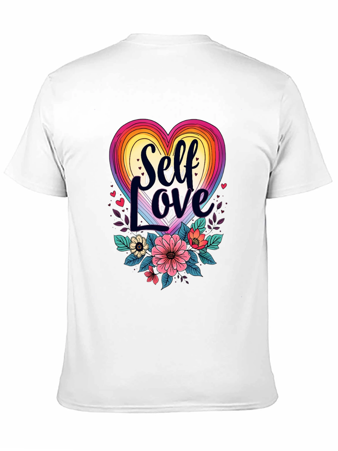 Self Love Heart Graphic Tee