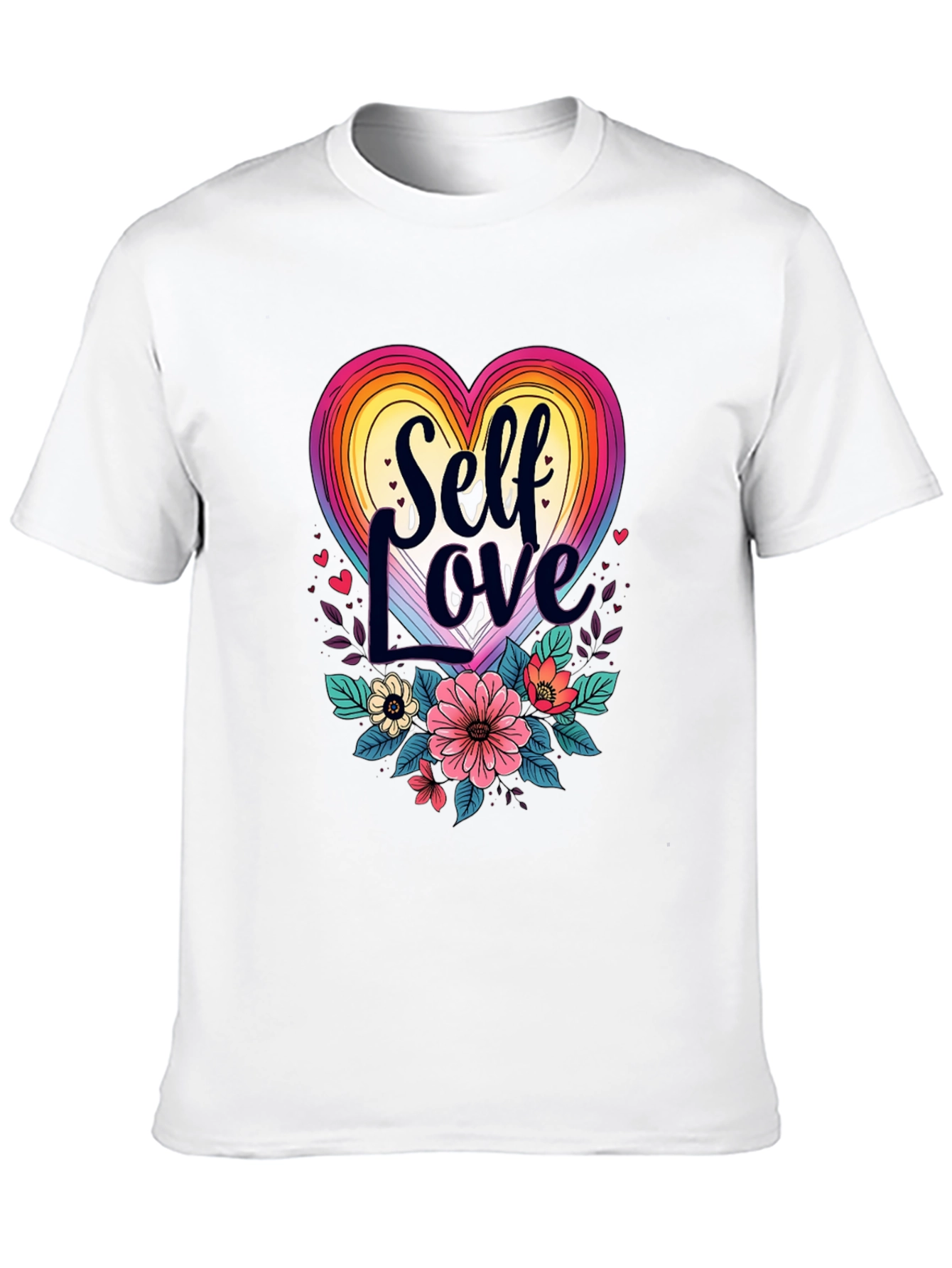 Self Love Heart Graphic Tee