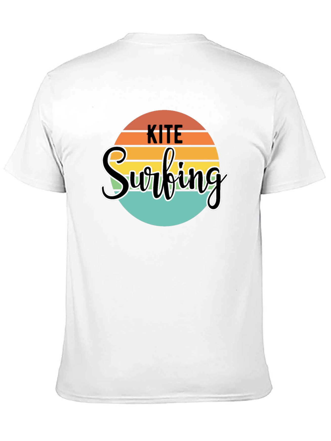 Kite Surfing Graphic Tee - Retro Style