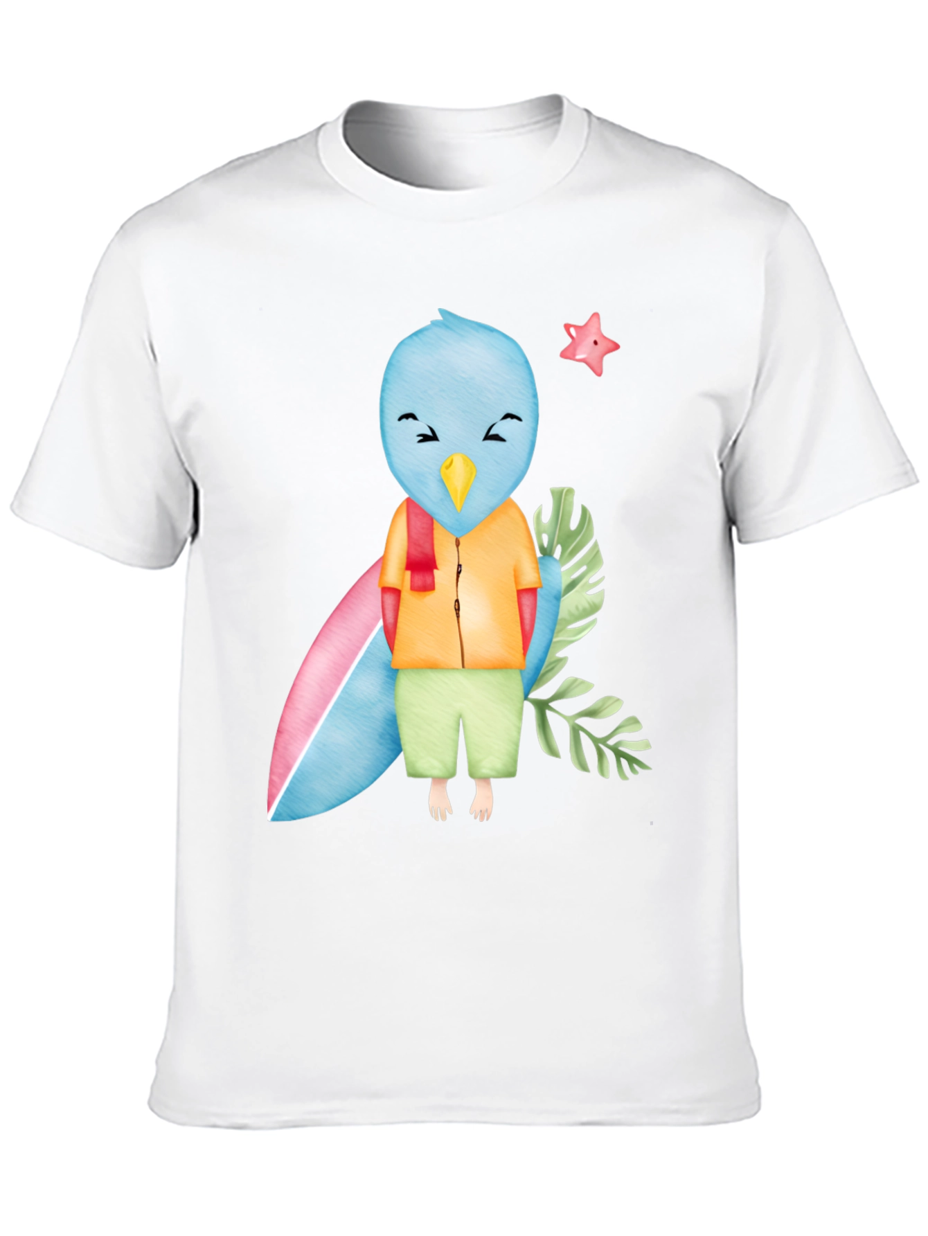 Bird Surfer Graphic Tee