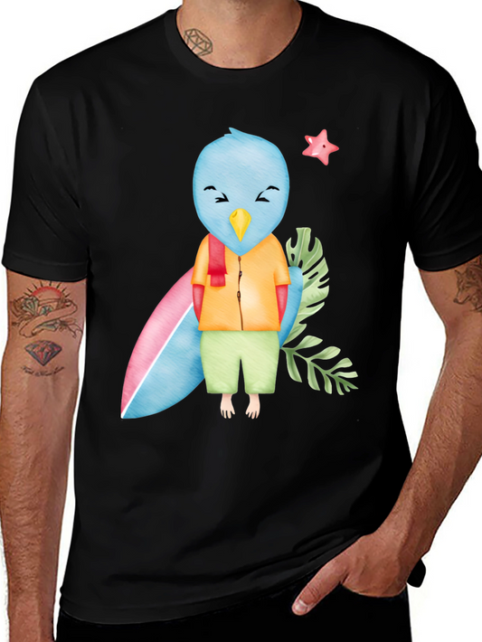 Bird Surfer Graphic Tee