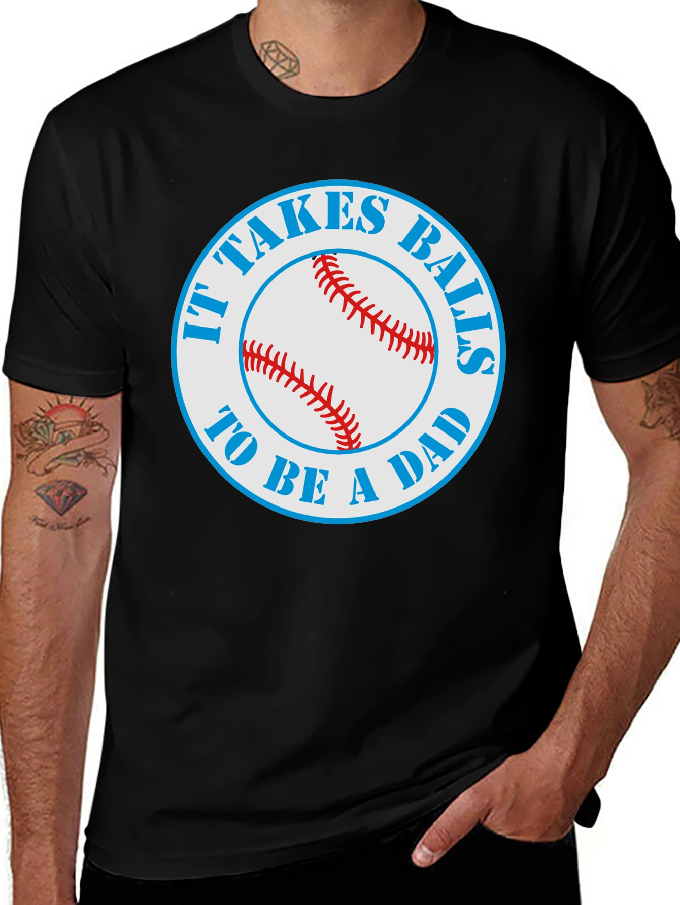 It Takes Balls To Be A Dad T-Shirt