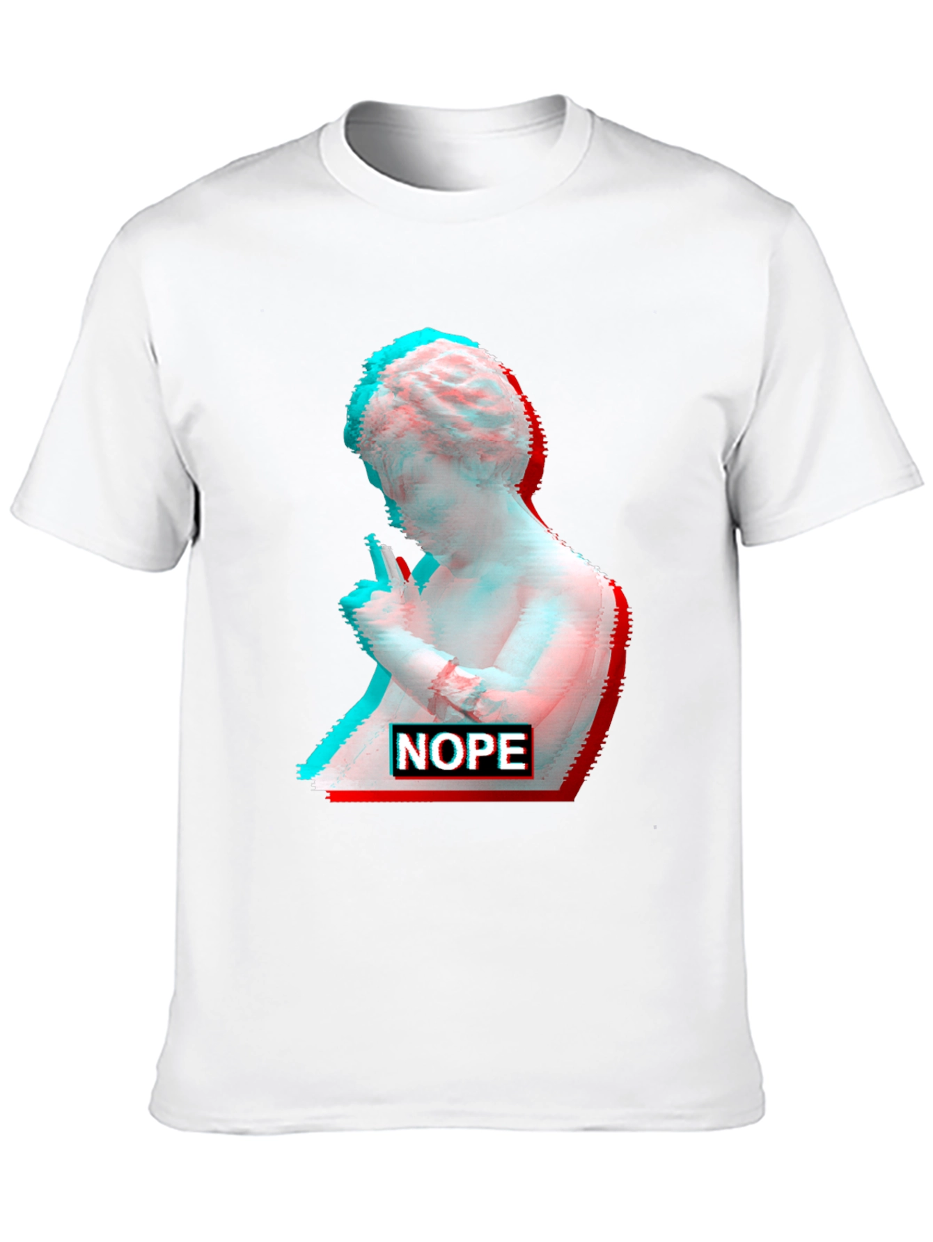Glitch Art Venus T-Shirt - Nope