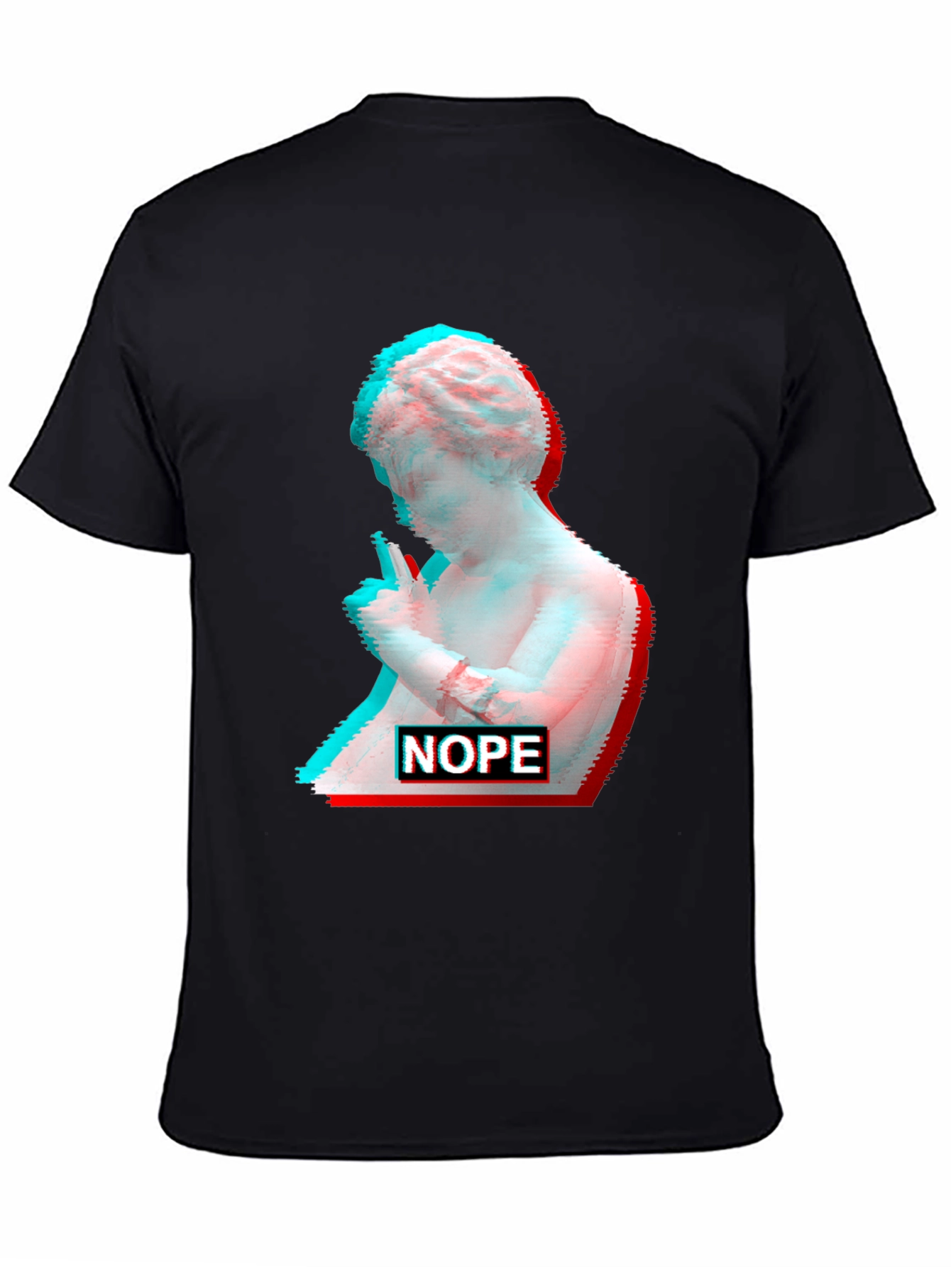 Glitch Art Venus T-Shirt - Nope