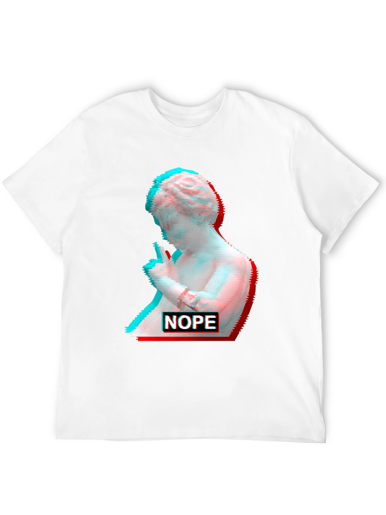 Glitch Art Venus T-Shirt - Nope