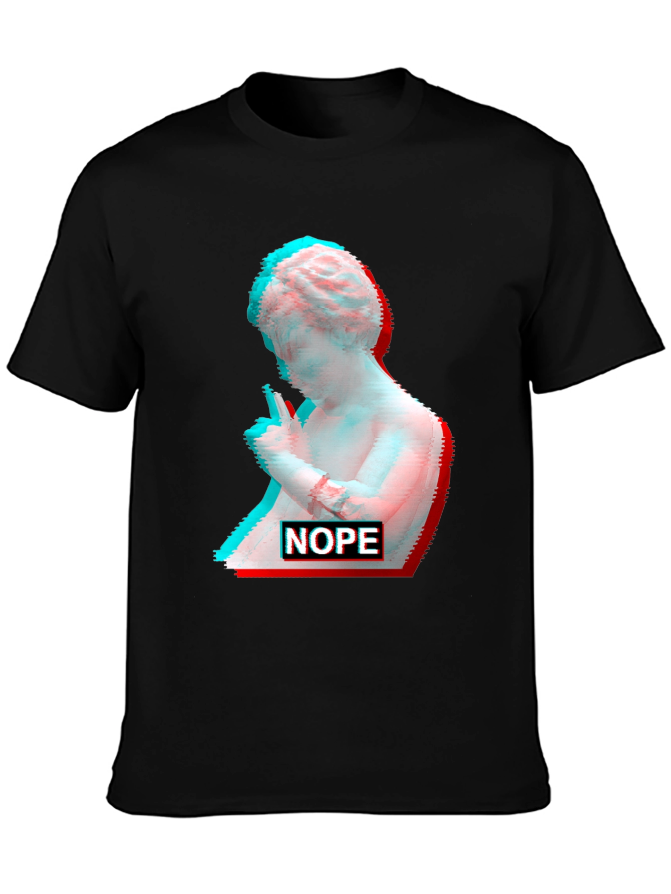 Glitch Art Venus T-Shirt - Nope