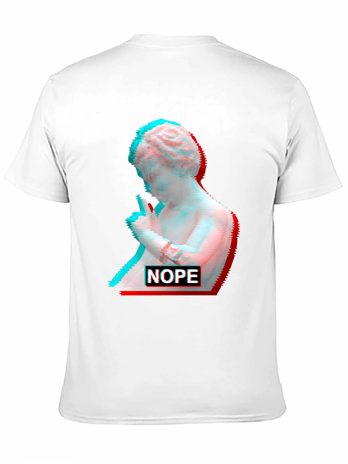 Glitch Art Venus T-Shirt - Nope