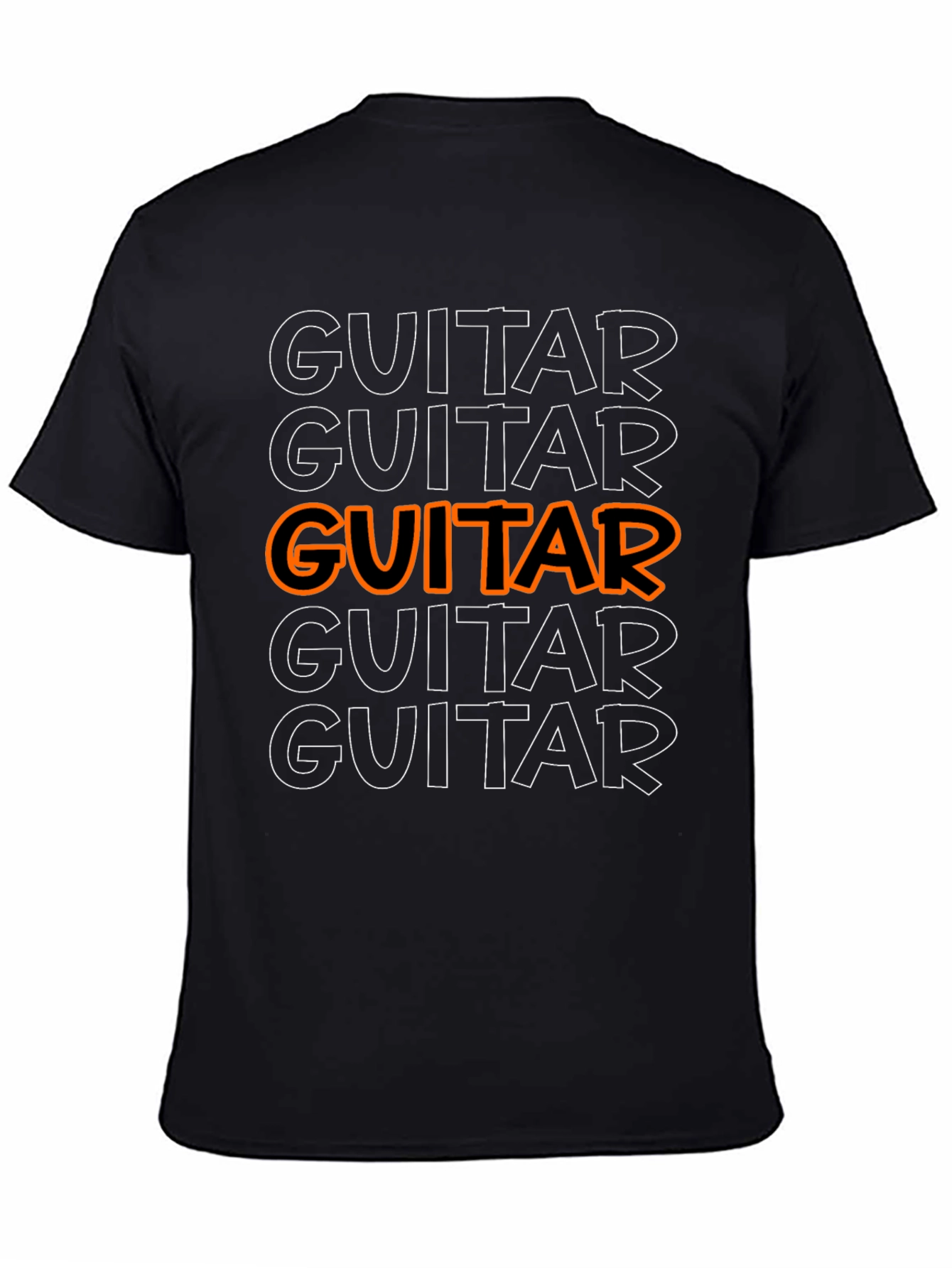 Guitar Graphic Tee - Rock On in Style!