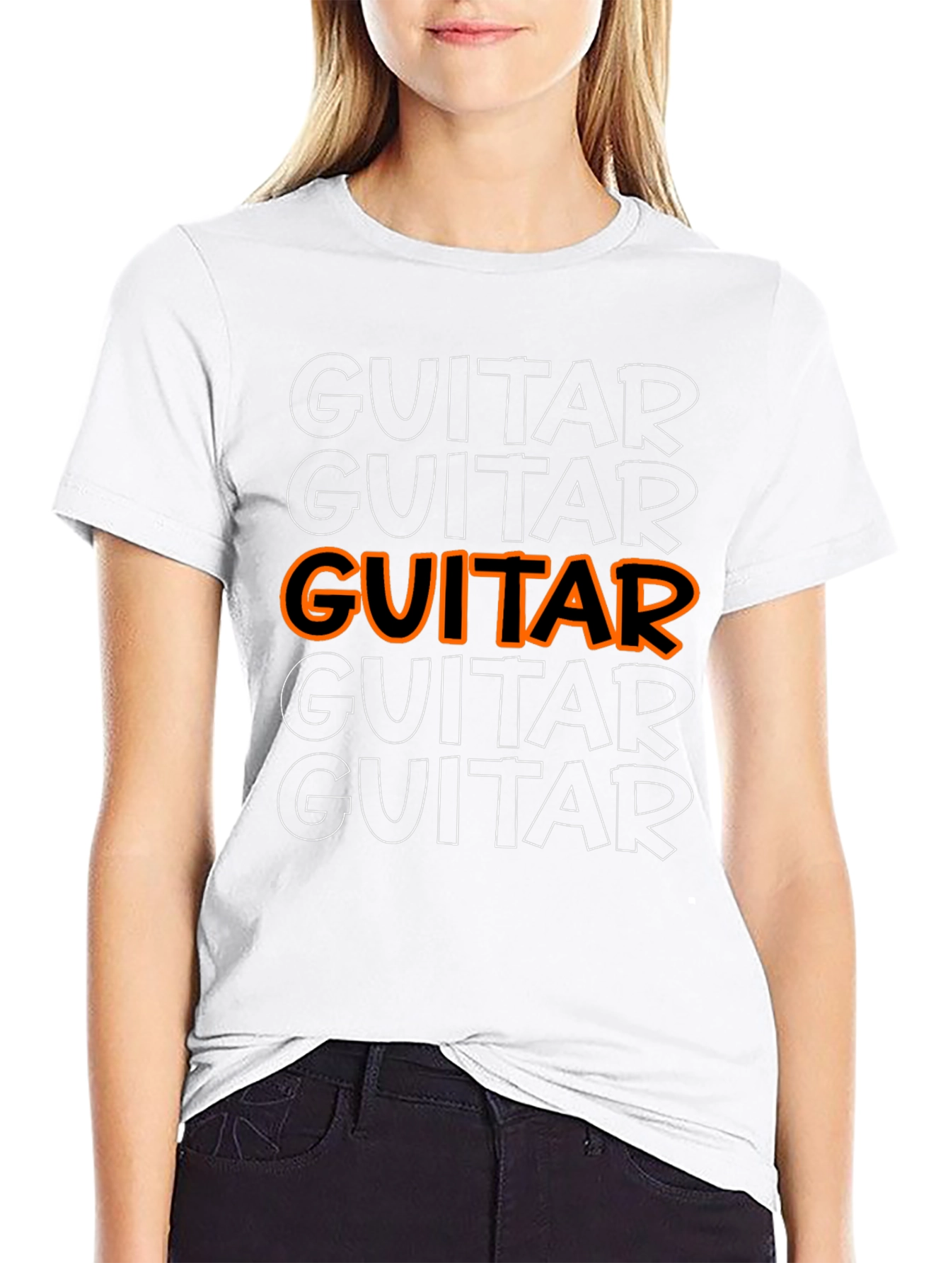 Guitar Graphic Tee - Rock On in Style!