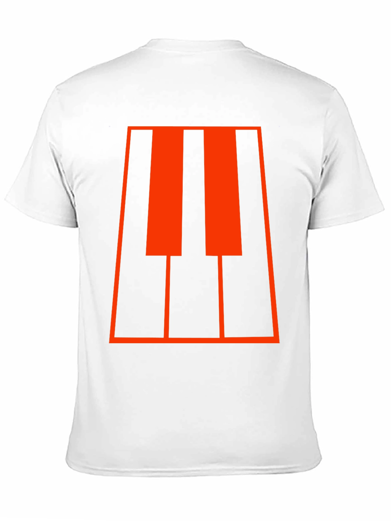 Piano Keys Graphic Tee - Music Lovers T-Shirt