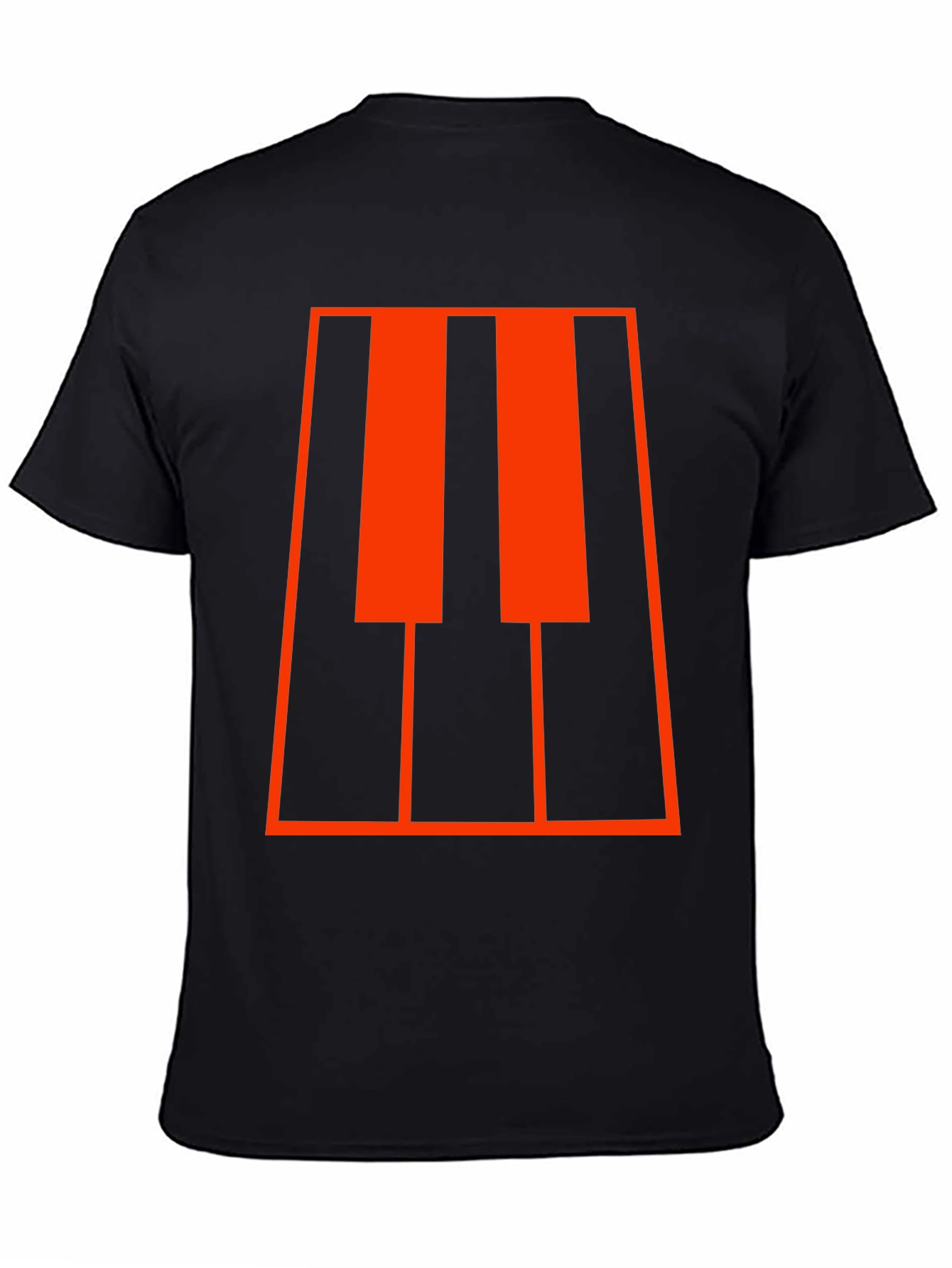 Piano Keys Graphic Tee - Music Lovers T-Shirt