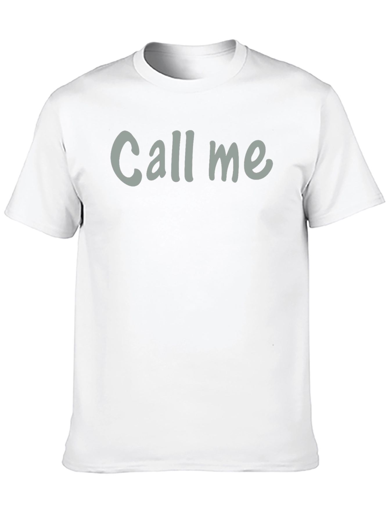 Call Me Graphic Tee - Trendy Unisex T-Shirt