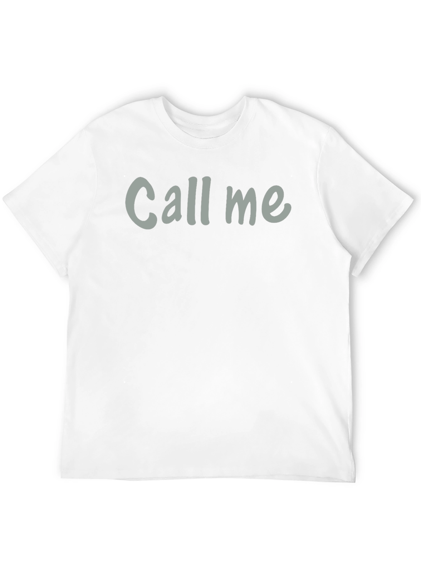 Call Me Graphic Tee - Trendy Unisex T-Shirt