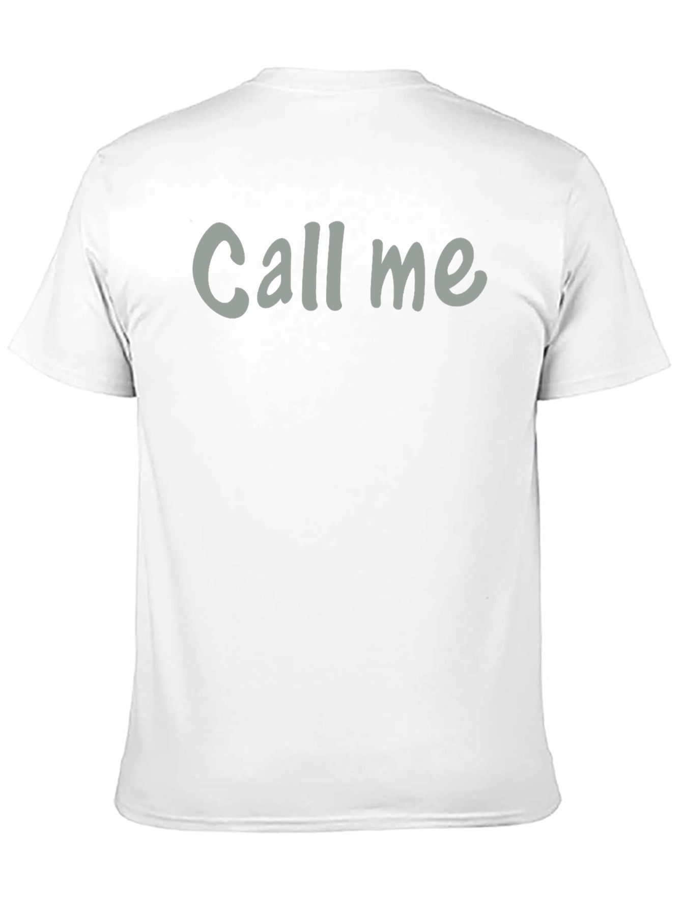 Call Me Graphic Tee - Trendy Unisex T-Shirt