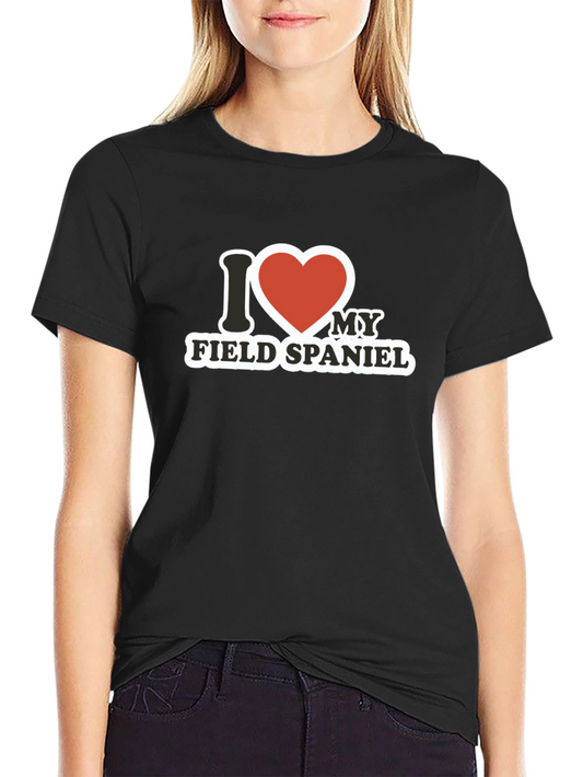 I Love My Field Spaniel T-Shirt