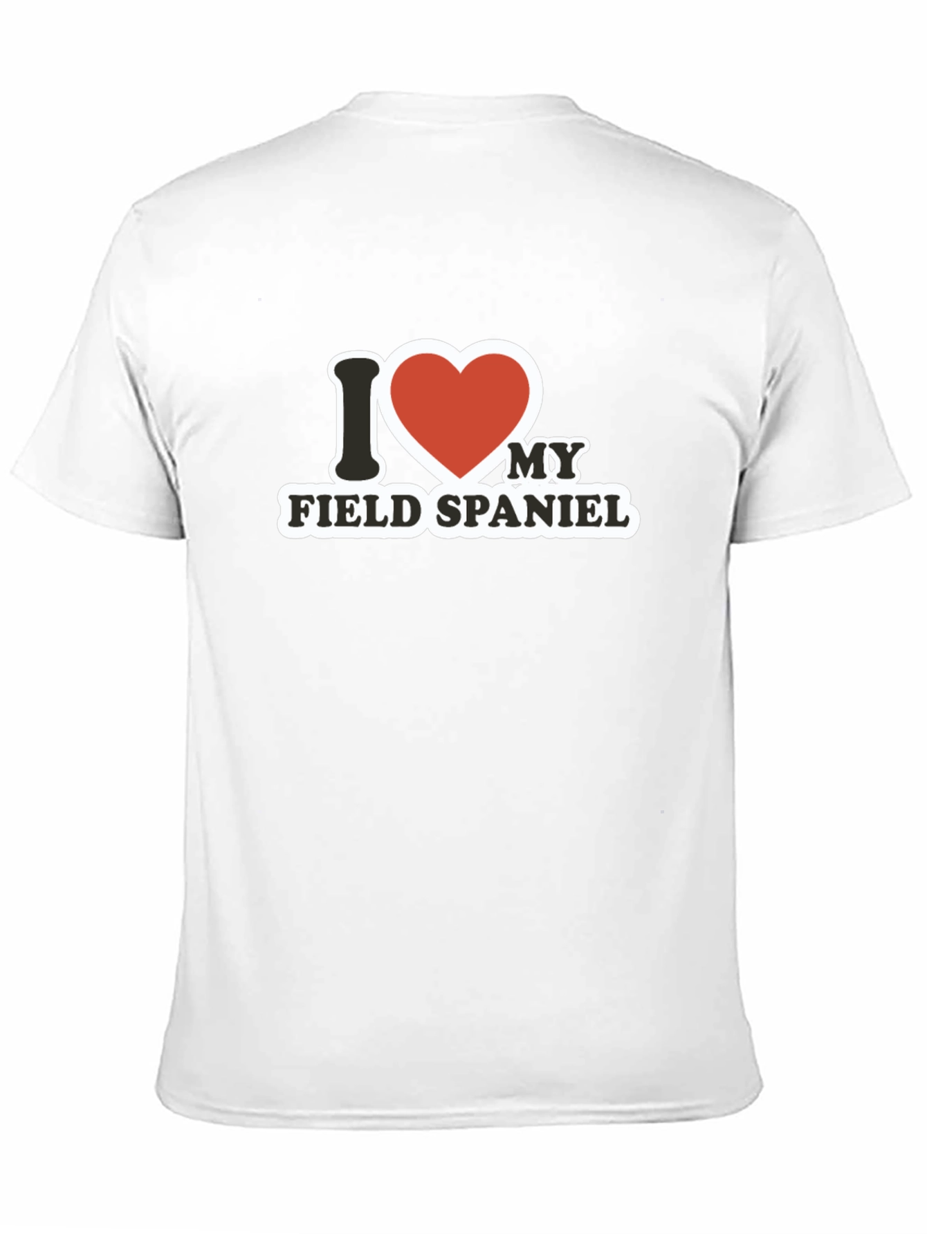 I Love My Field Spaniel T-Shirt