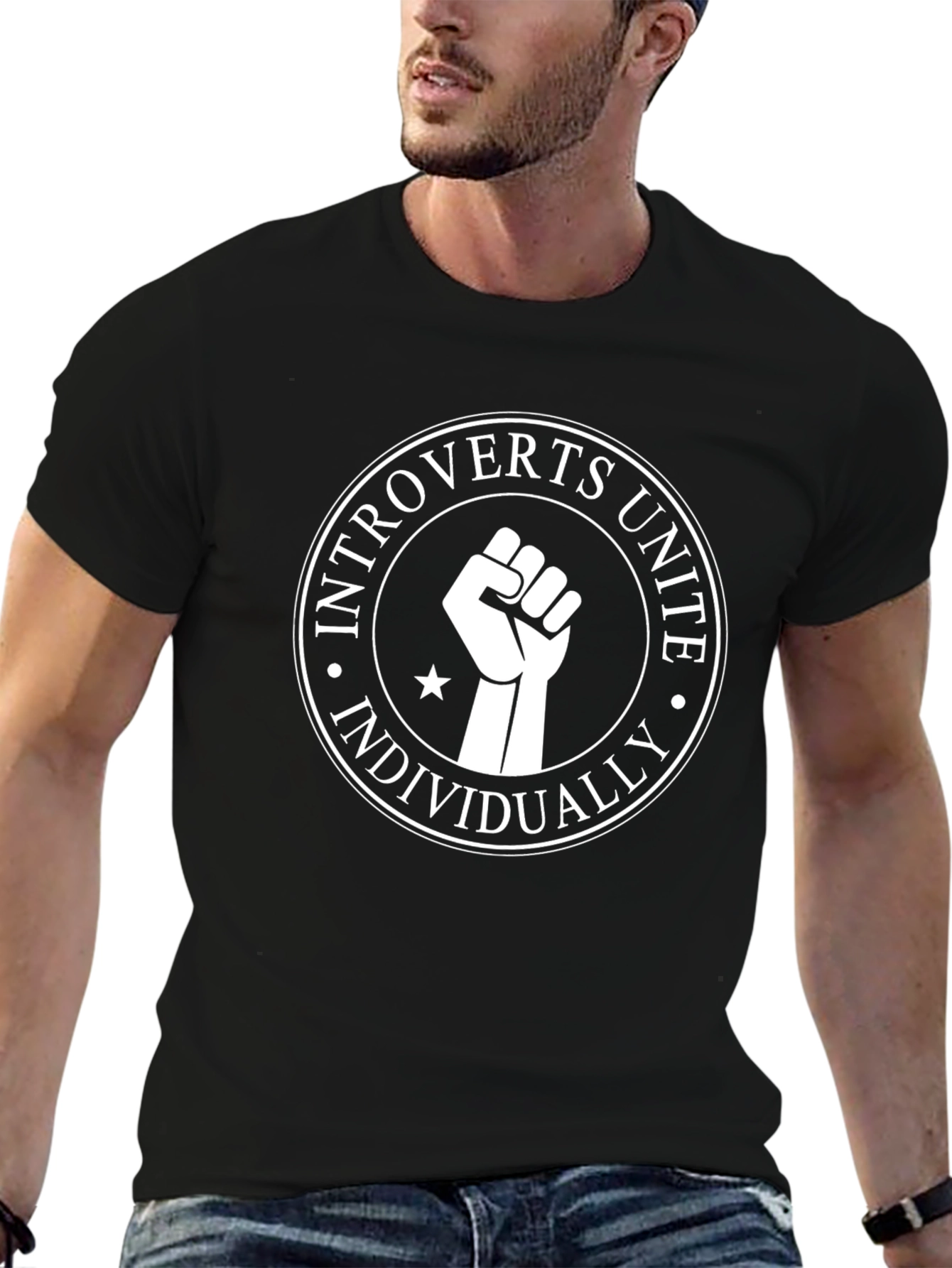 Introverts Unite Individually T-Shirt