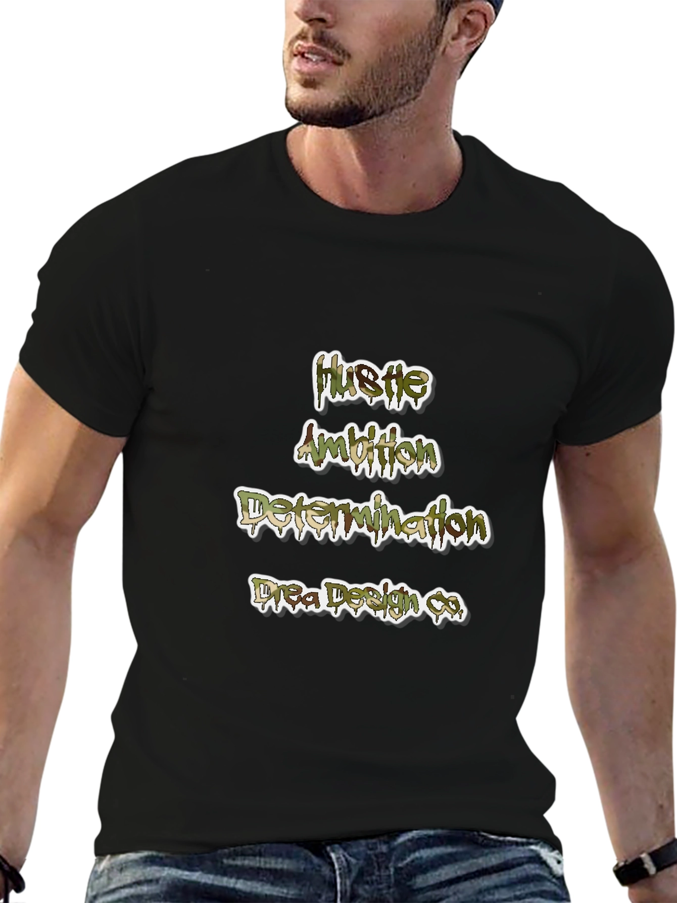 Hustle Ambition Determination T-Shirt