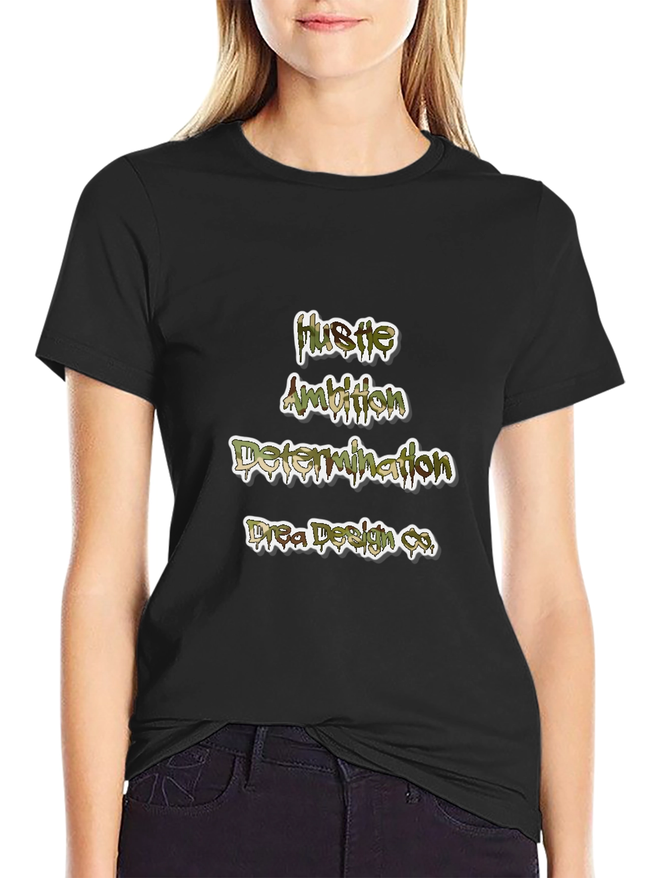 Hustle Ambition Determination T-Shirt