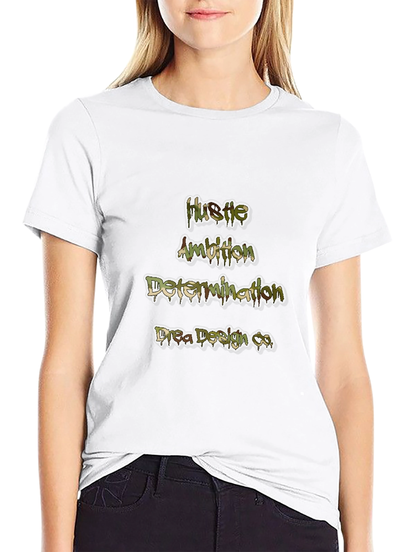 Hustle Ambition Determination T-Shirt
