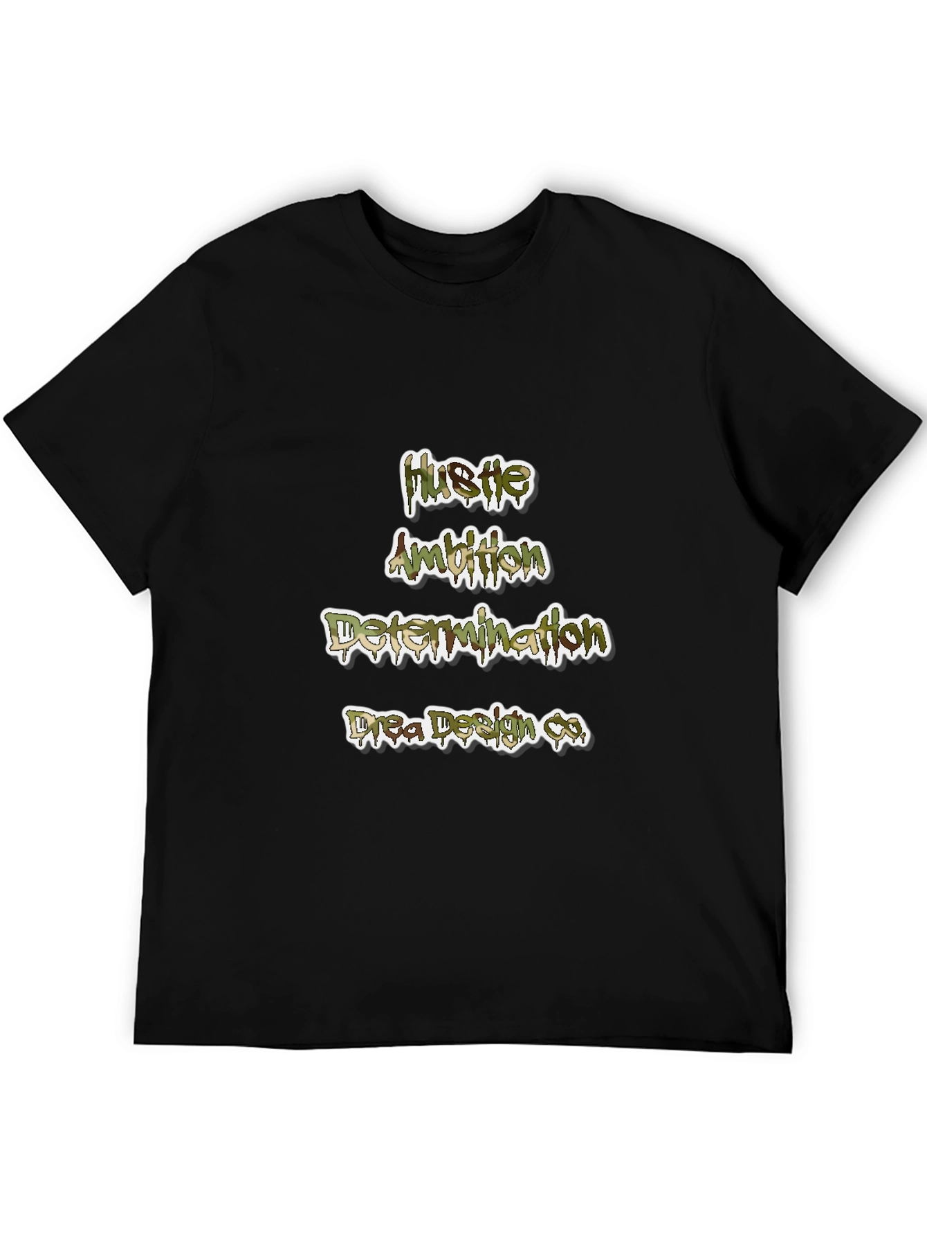 Hustle Ambition Determination T-Shirt