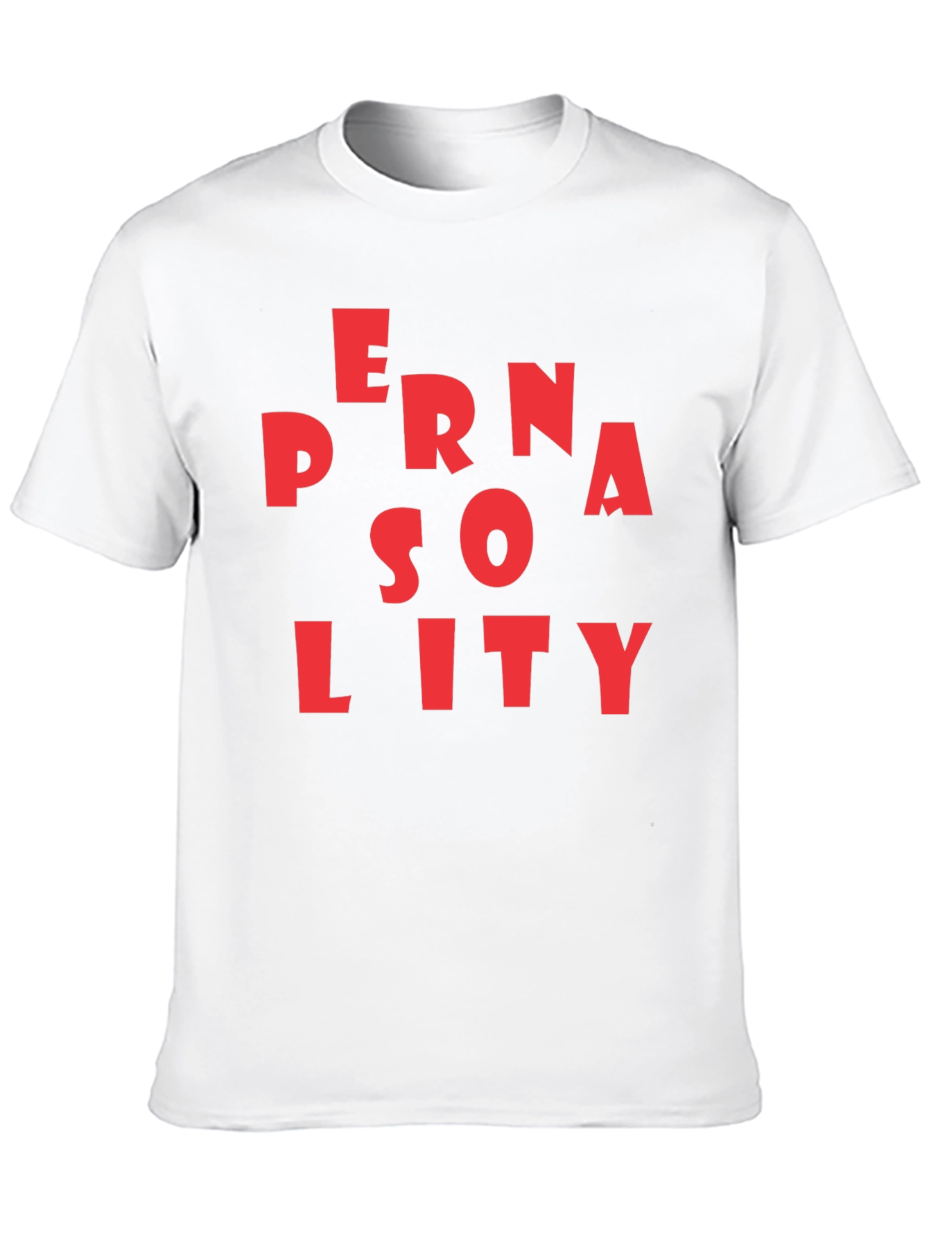 Funny Personality Graphic Tee - Casual Comfort