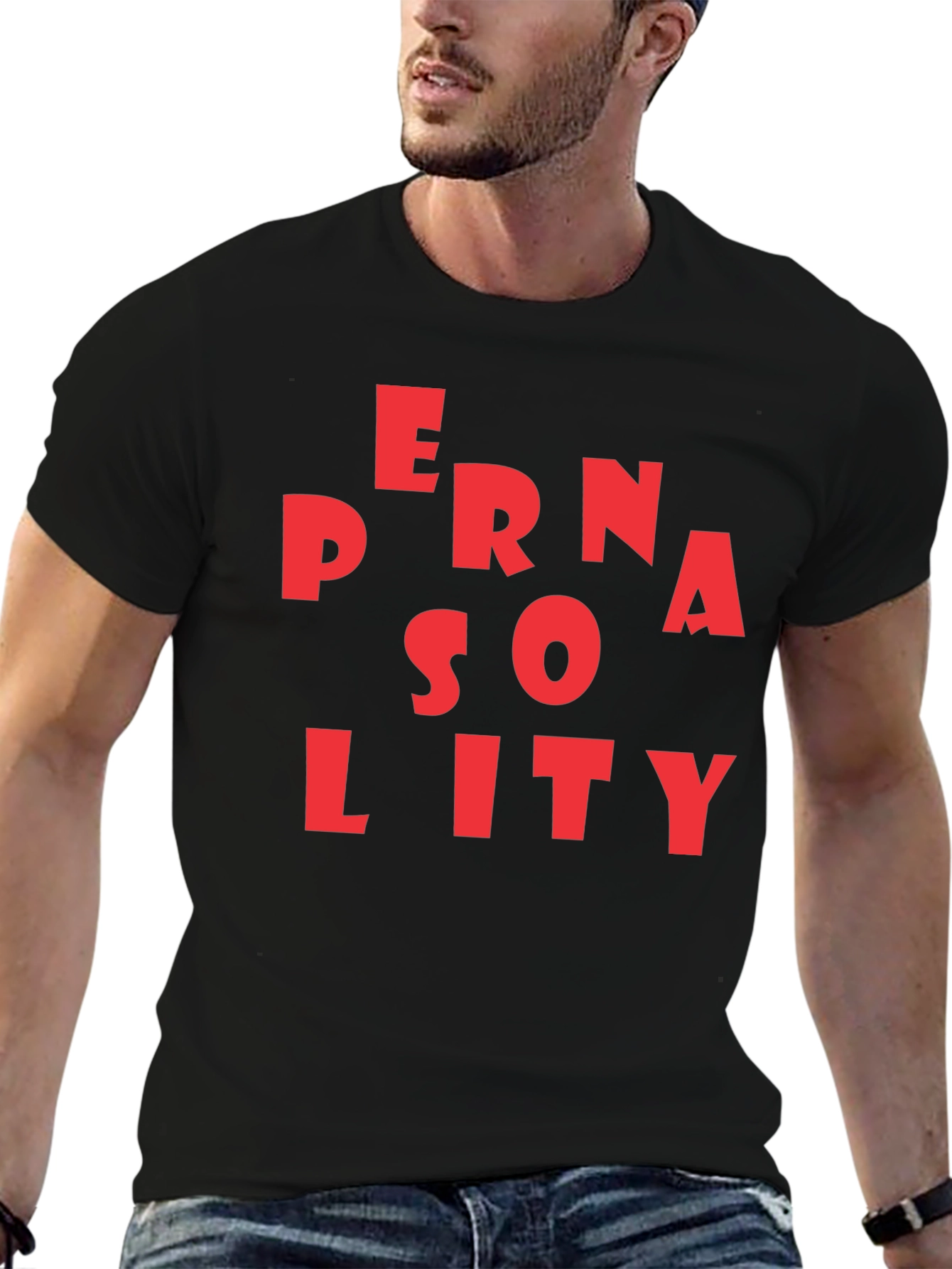 Funny Personality Graphic Tee - Casual Comfort