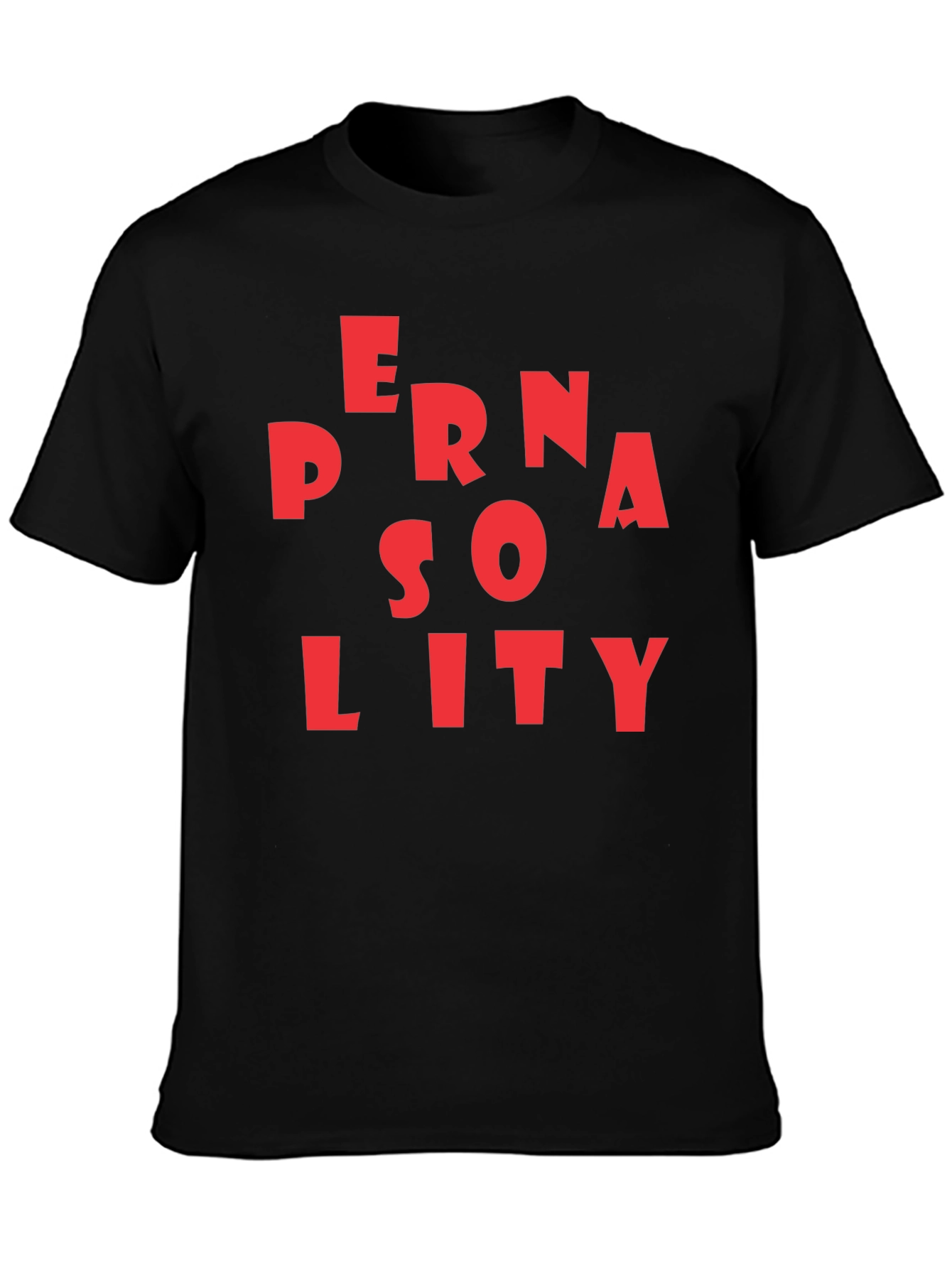 Funny Personality Graphic Tee - Casual Comfort