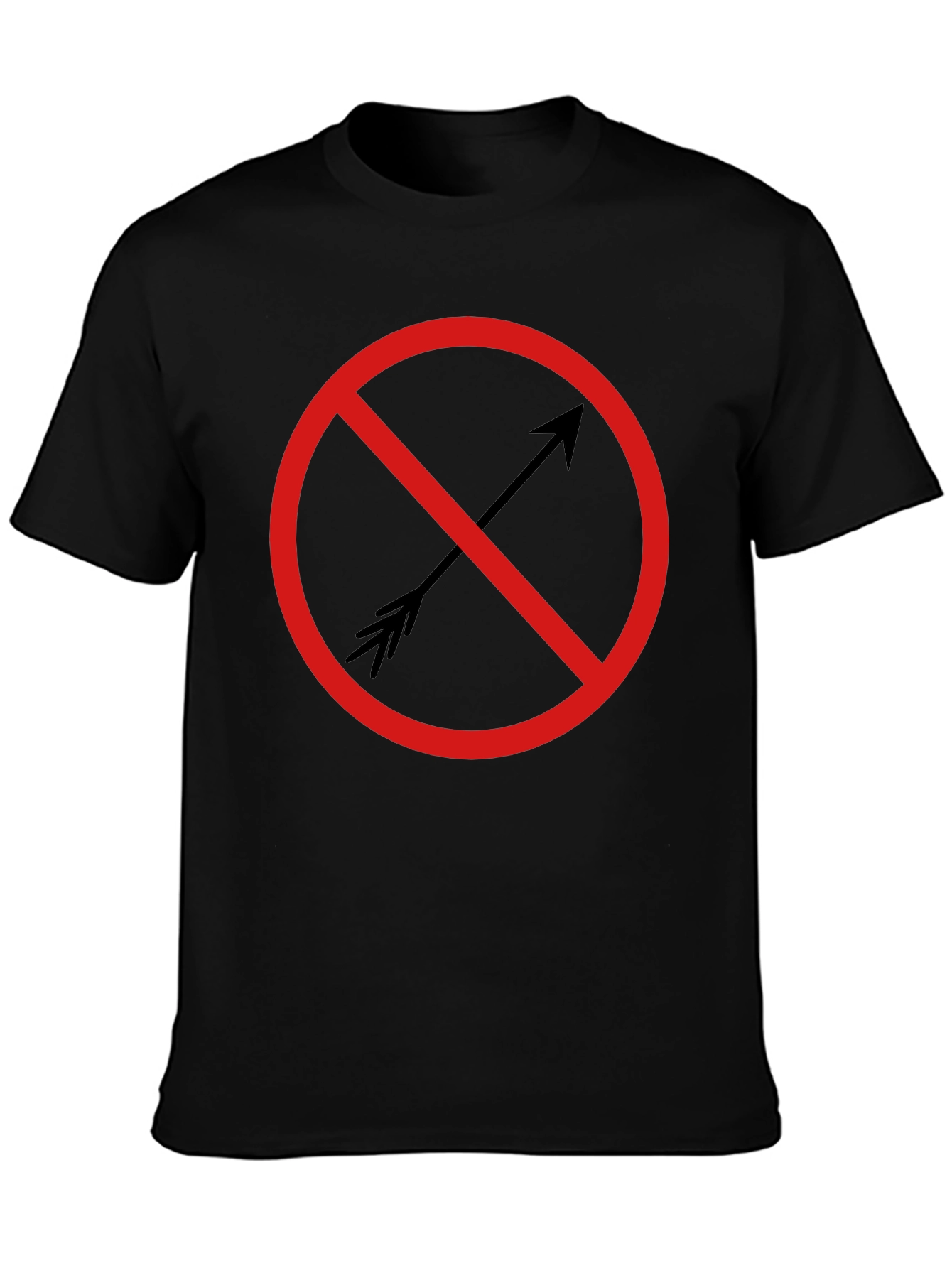 No Arrow T-Shirt - Circular Symbol Tee
