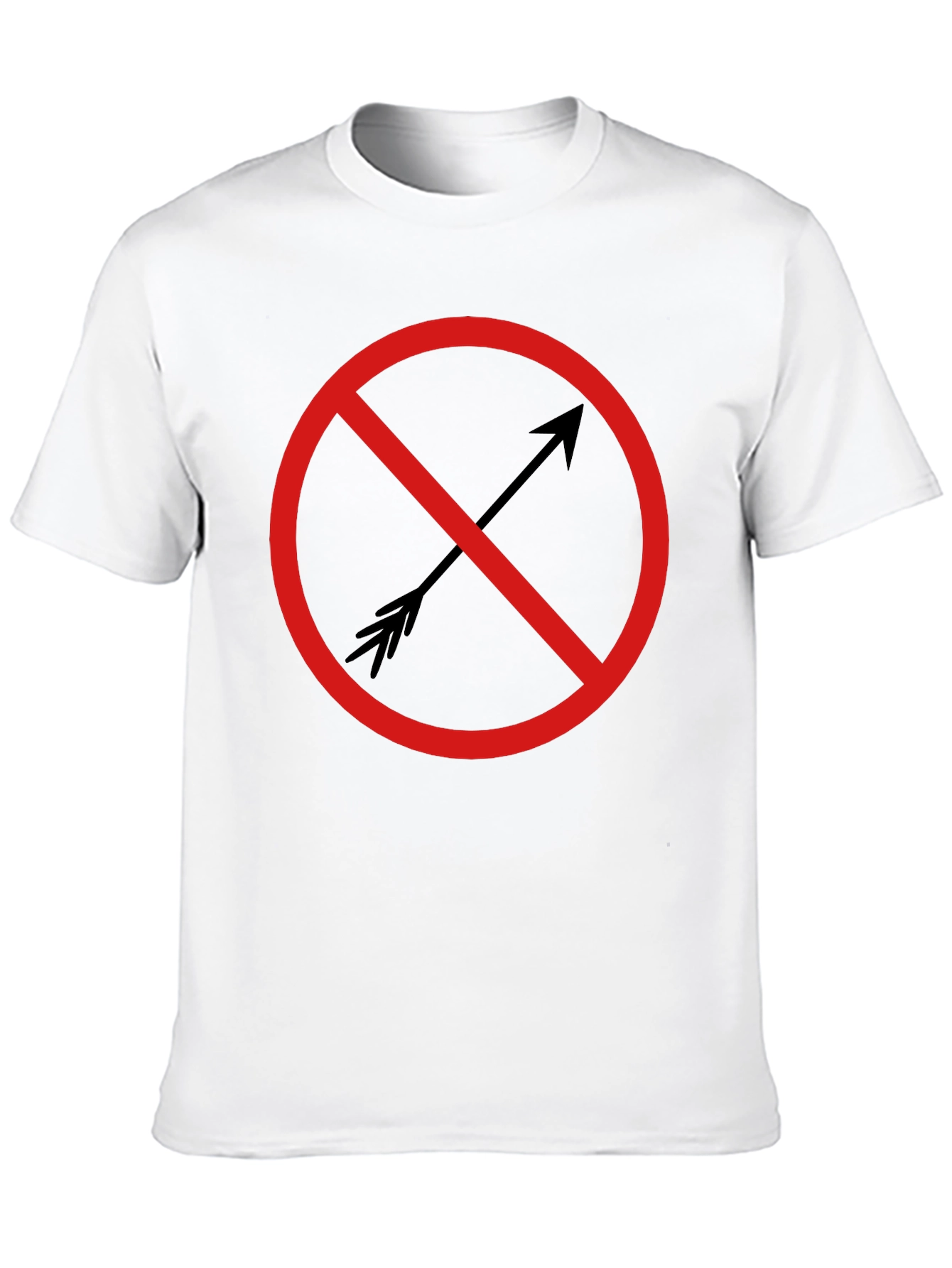 No Arrow T-Shirt - Circular Symbol Tee