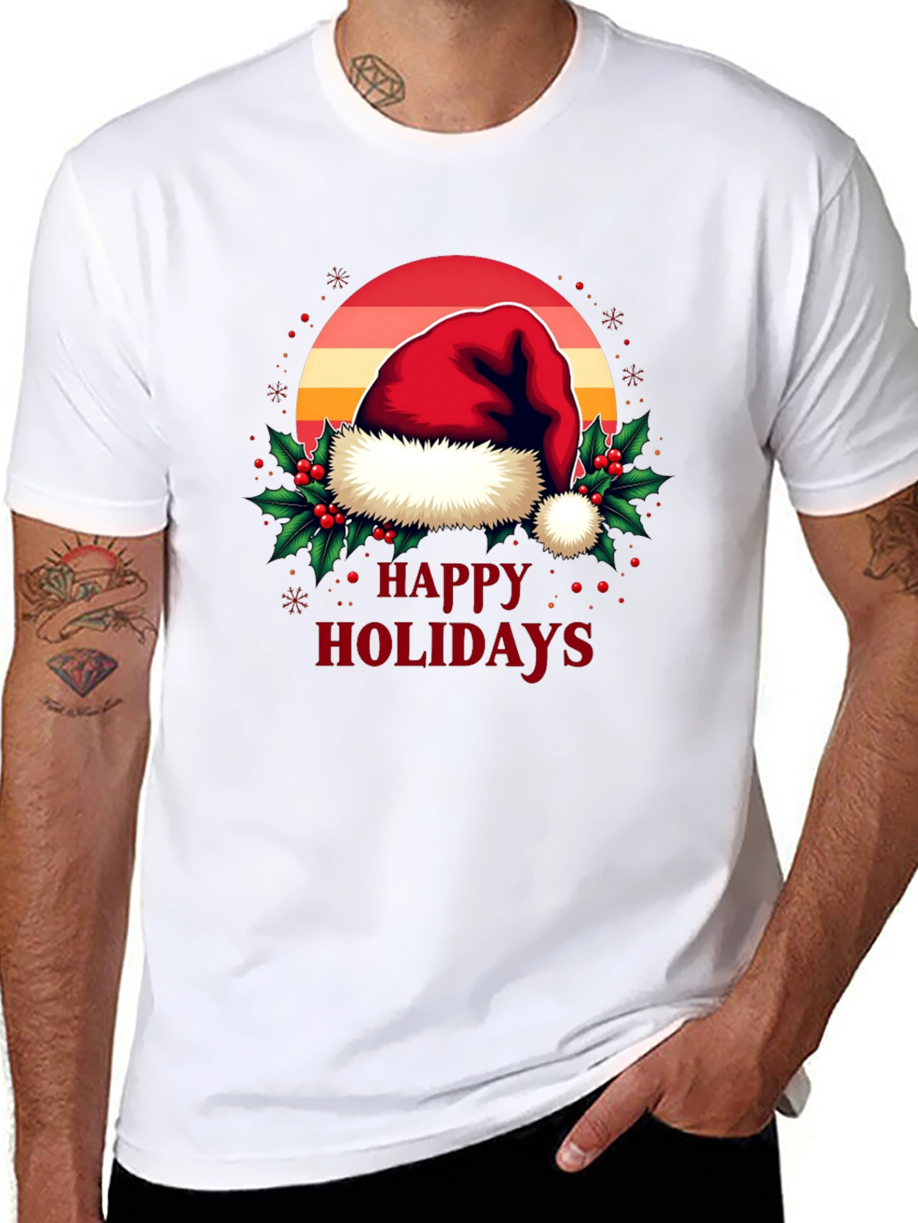 Happy Holidays Graphic Tee