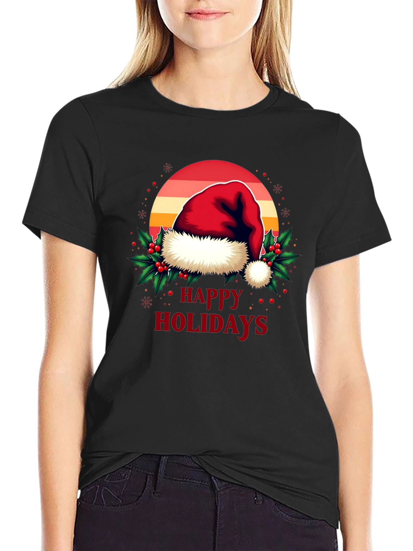 Happy Holidays Graphic Tee
