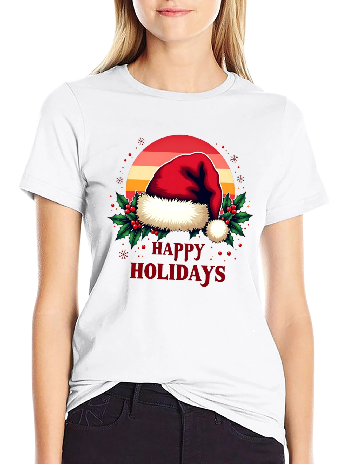 Happy Holidays Graphic Tee