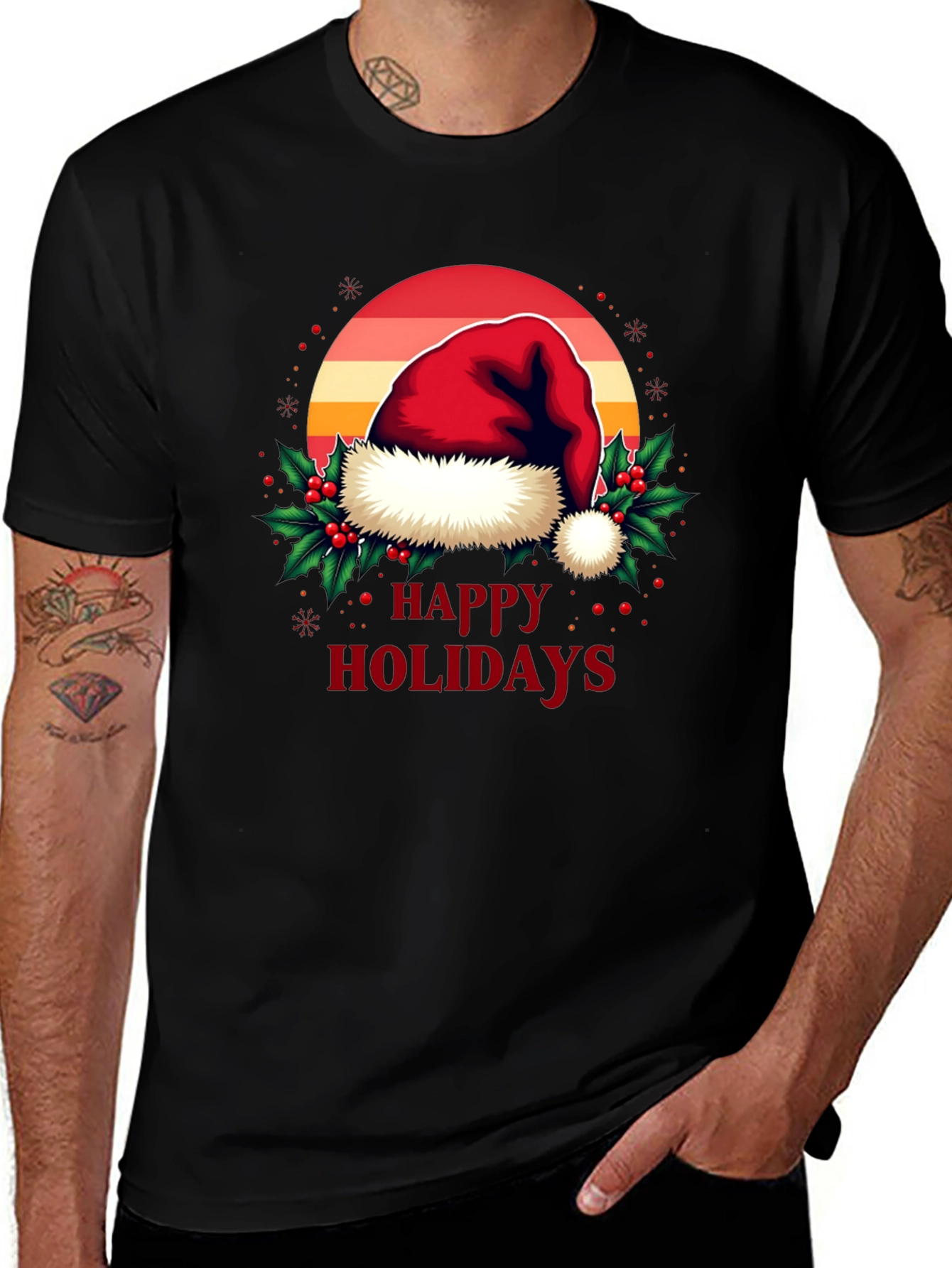 Happy Holidays Graphic Tee