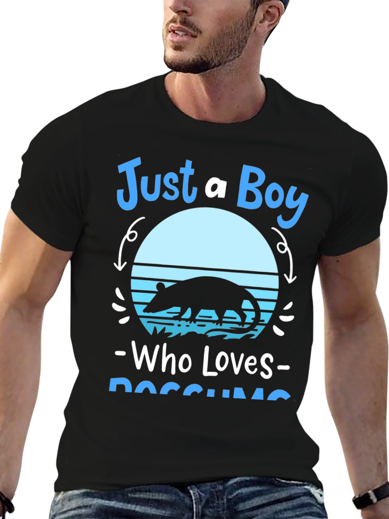 Just A Boy Who Loves Possums T-Shirt
