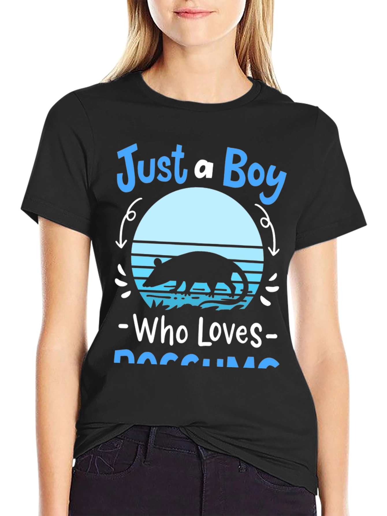 Just A Boy Who Loves Possums T-Shirt
