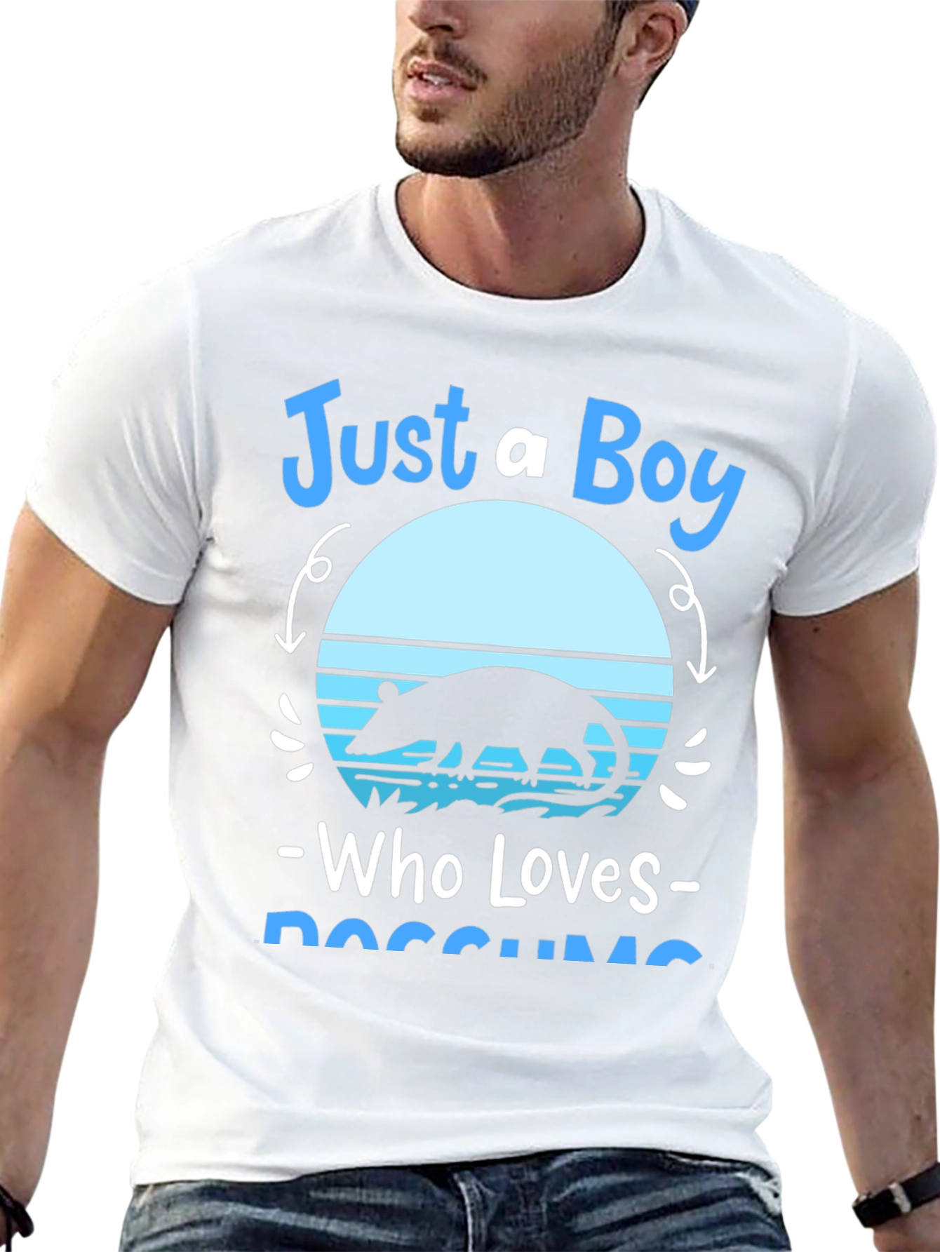 Just A Boy Who Loves Possums T-Shirt