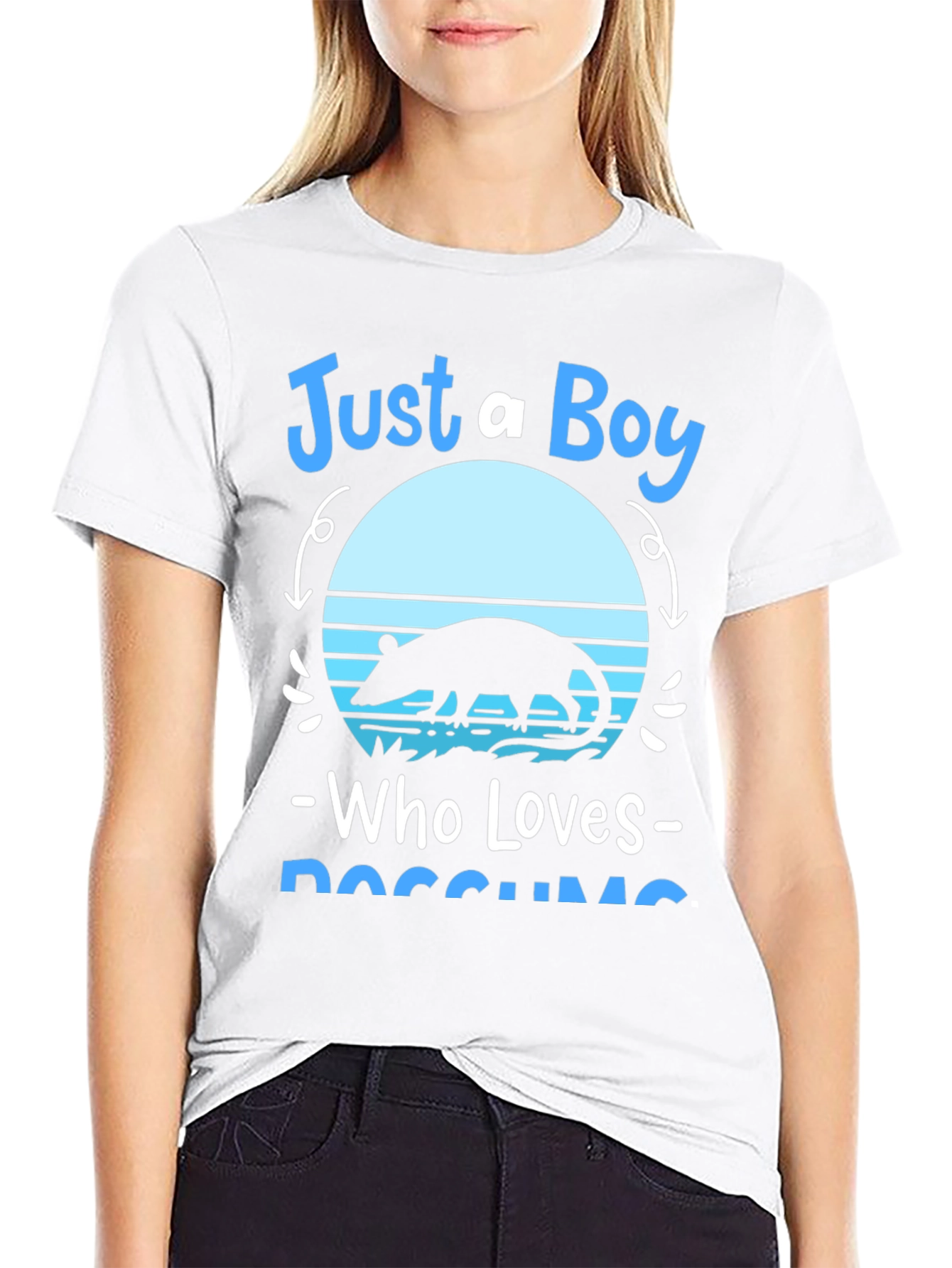 Just A Boy Who Loves Possums T-Shirt