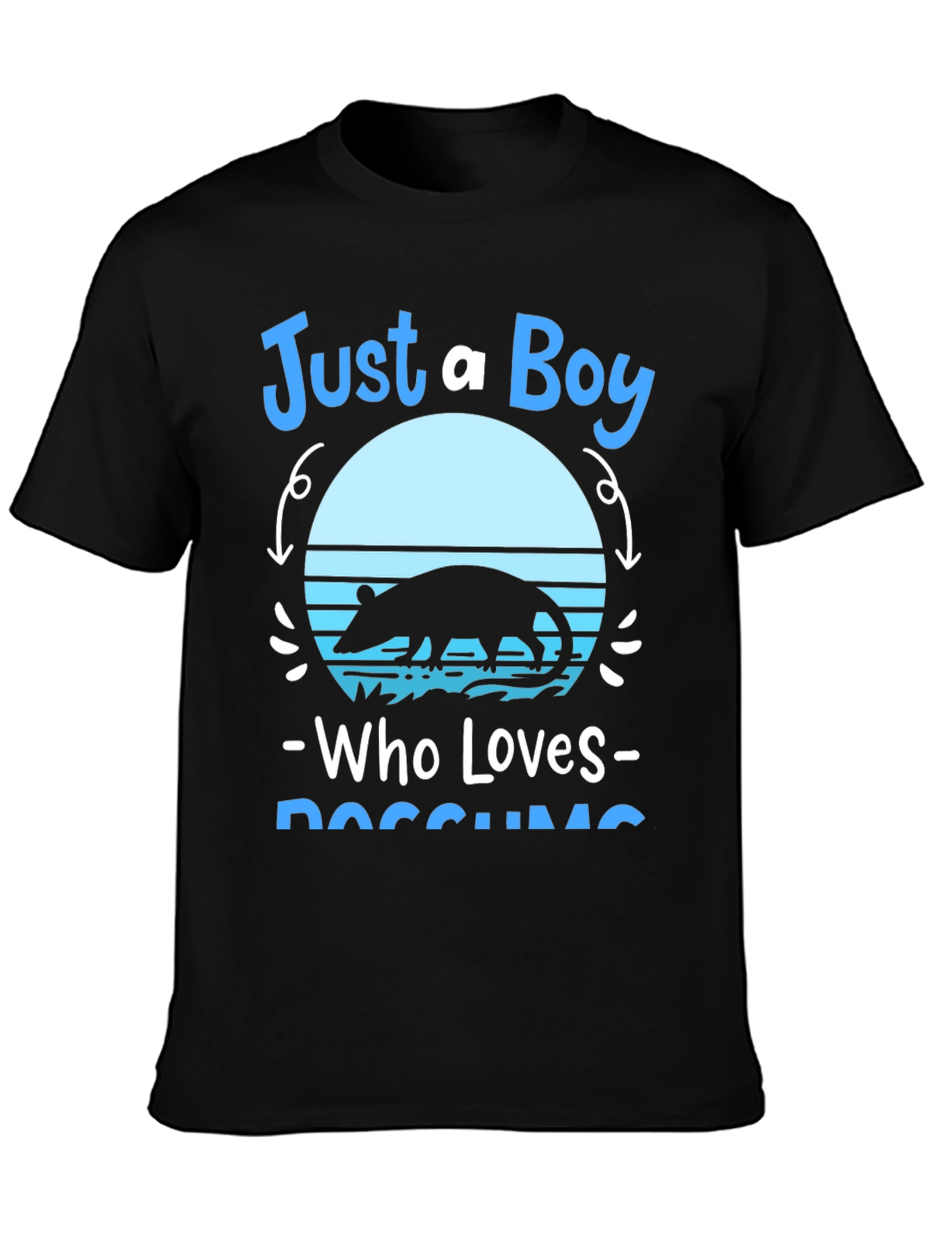 Just A Boy Who Loves Possums T-Shirt