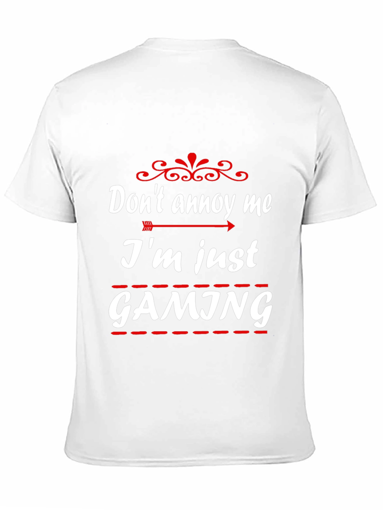Dont Annoy Me Im Gaming Black T-Shirt