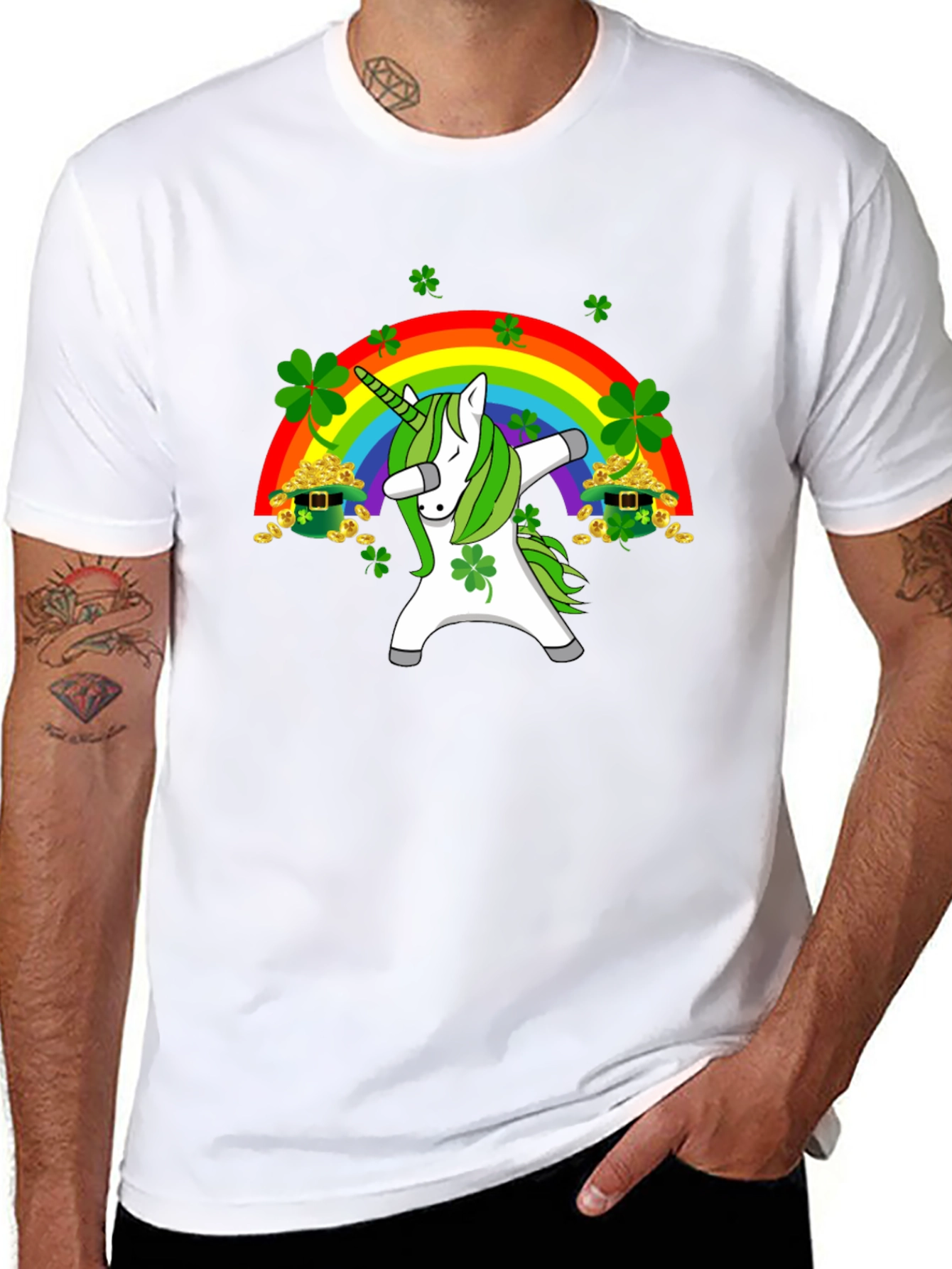 St. Patricks Day Unicorn T-Shirt