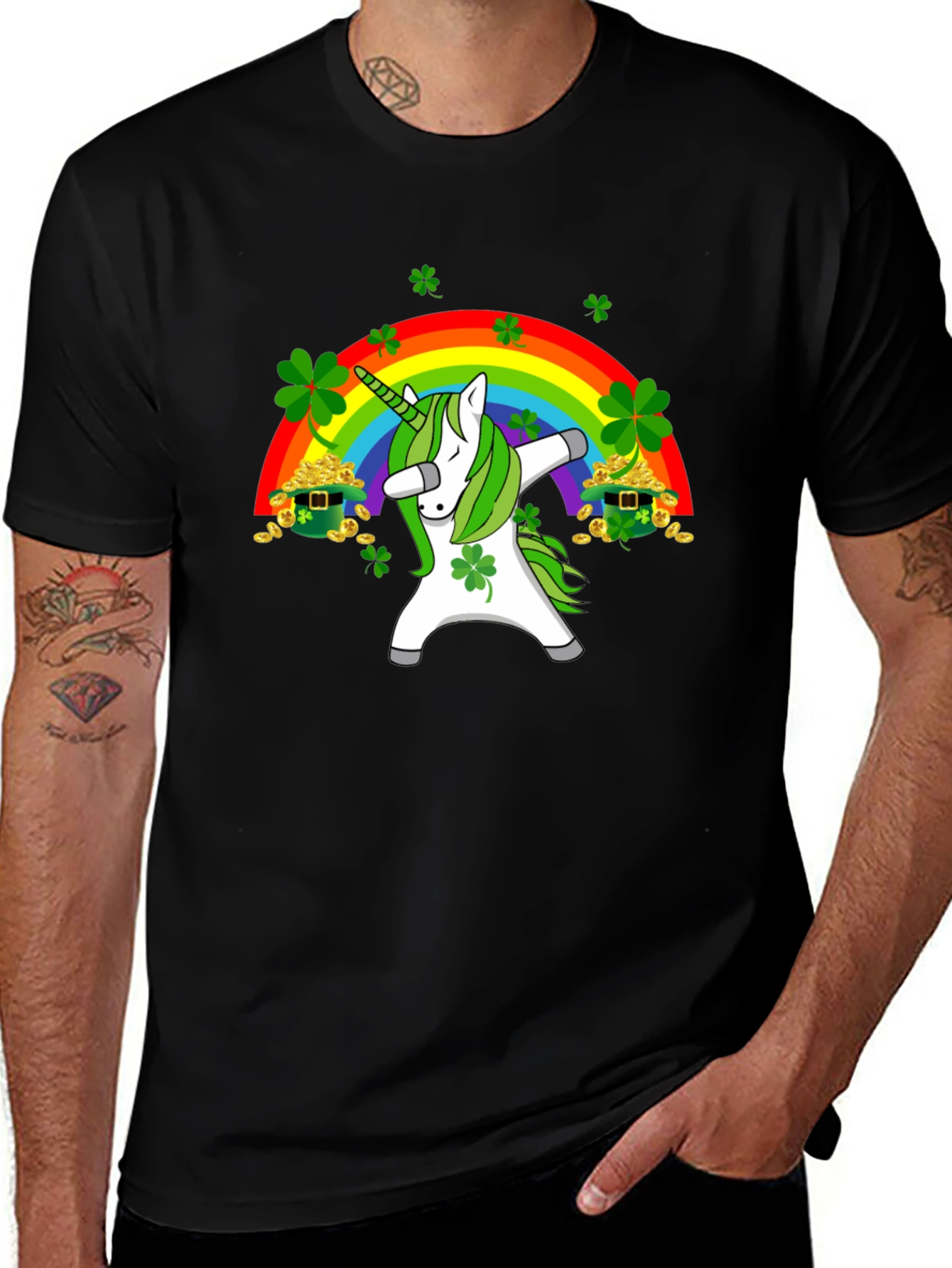 St. Patricks Day Unicorn T-Shirt