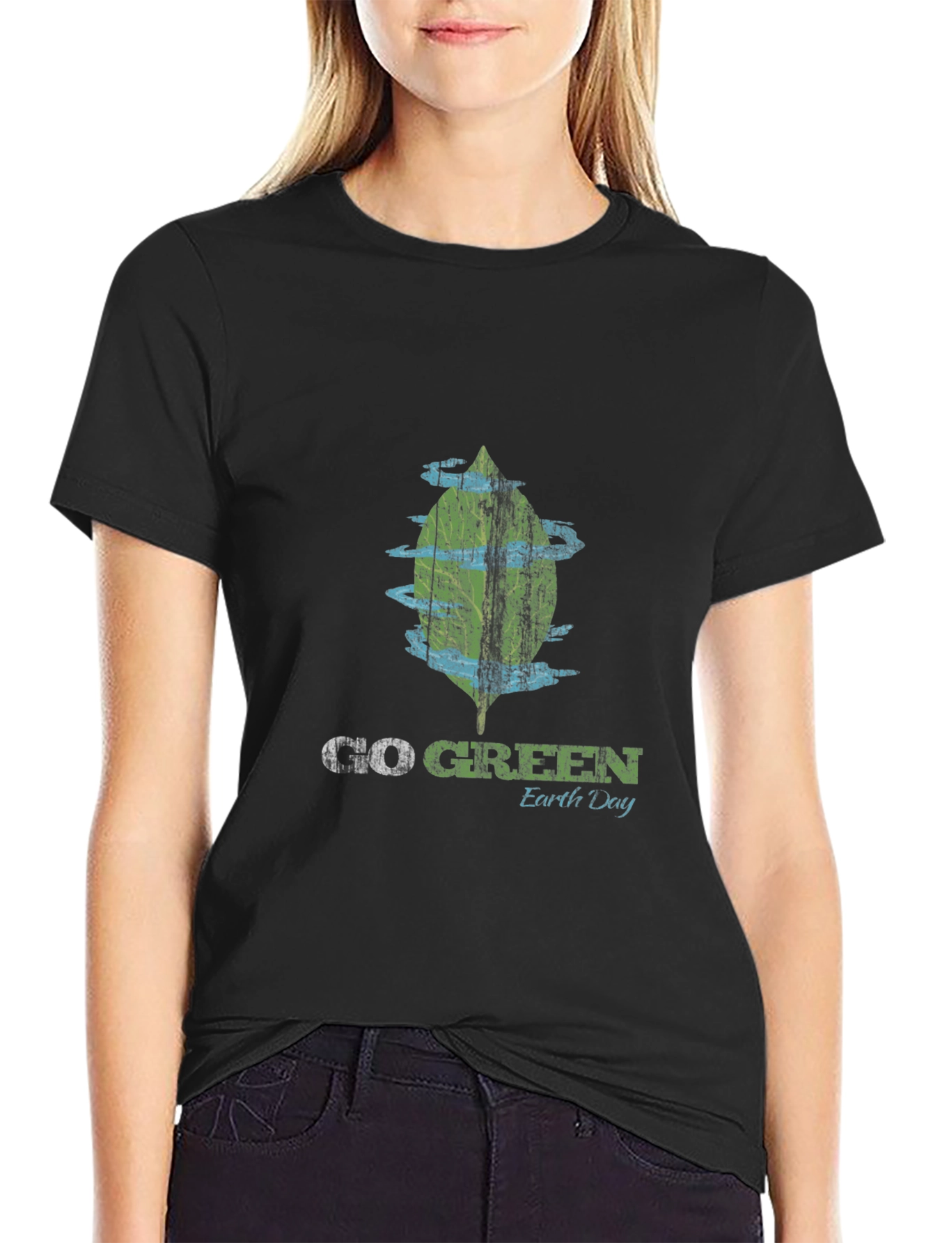 Go Green Earth Day T-Shirt