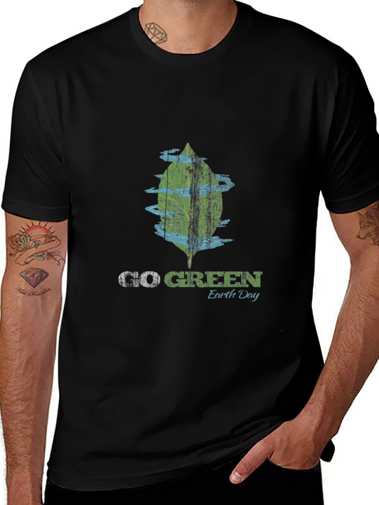 Go Green Earth Day T-Shirt