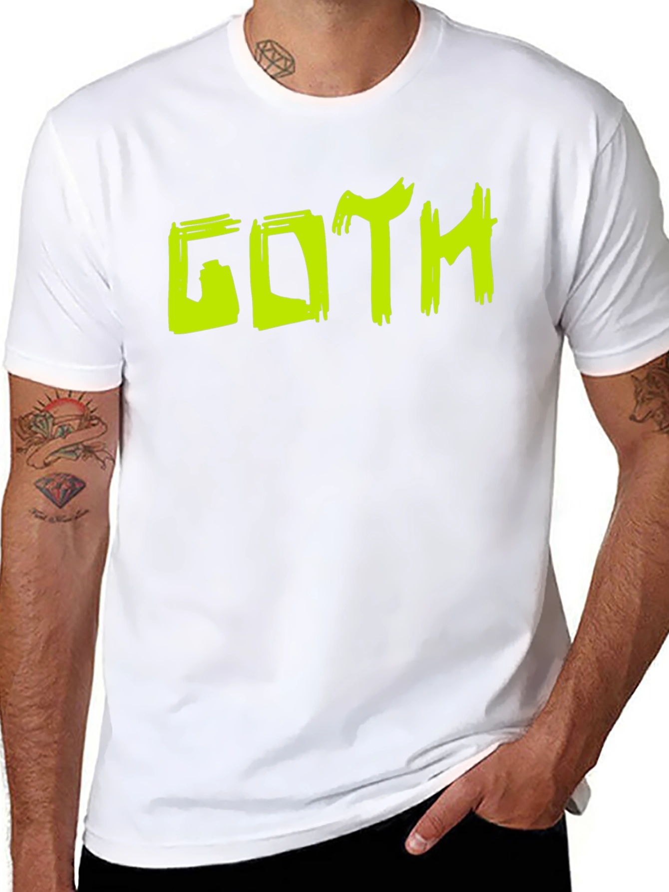 Goth Graphic Tee - Edgy Style