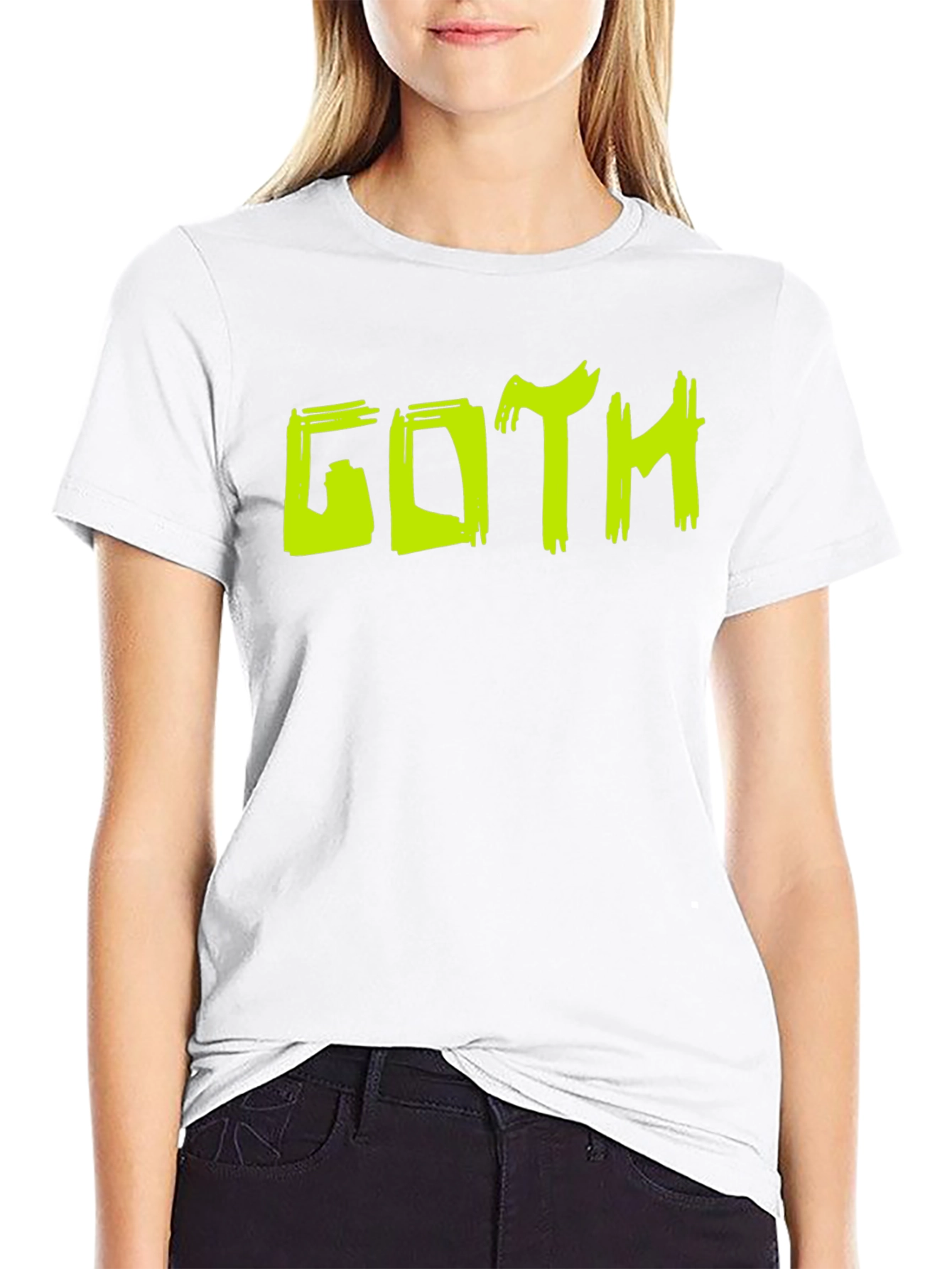 Goth Graphic Tee - Edgy Style