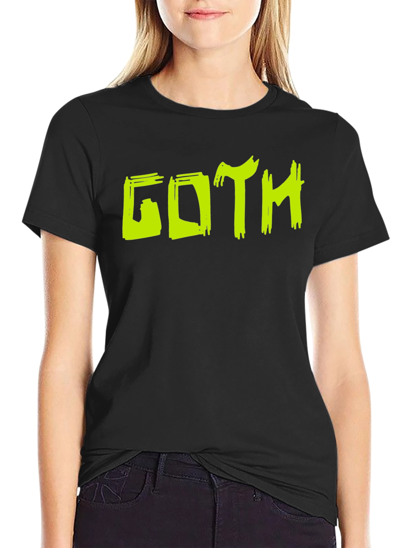 Goth Graphic Tee - Edgy Style