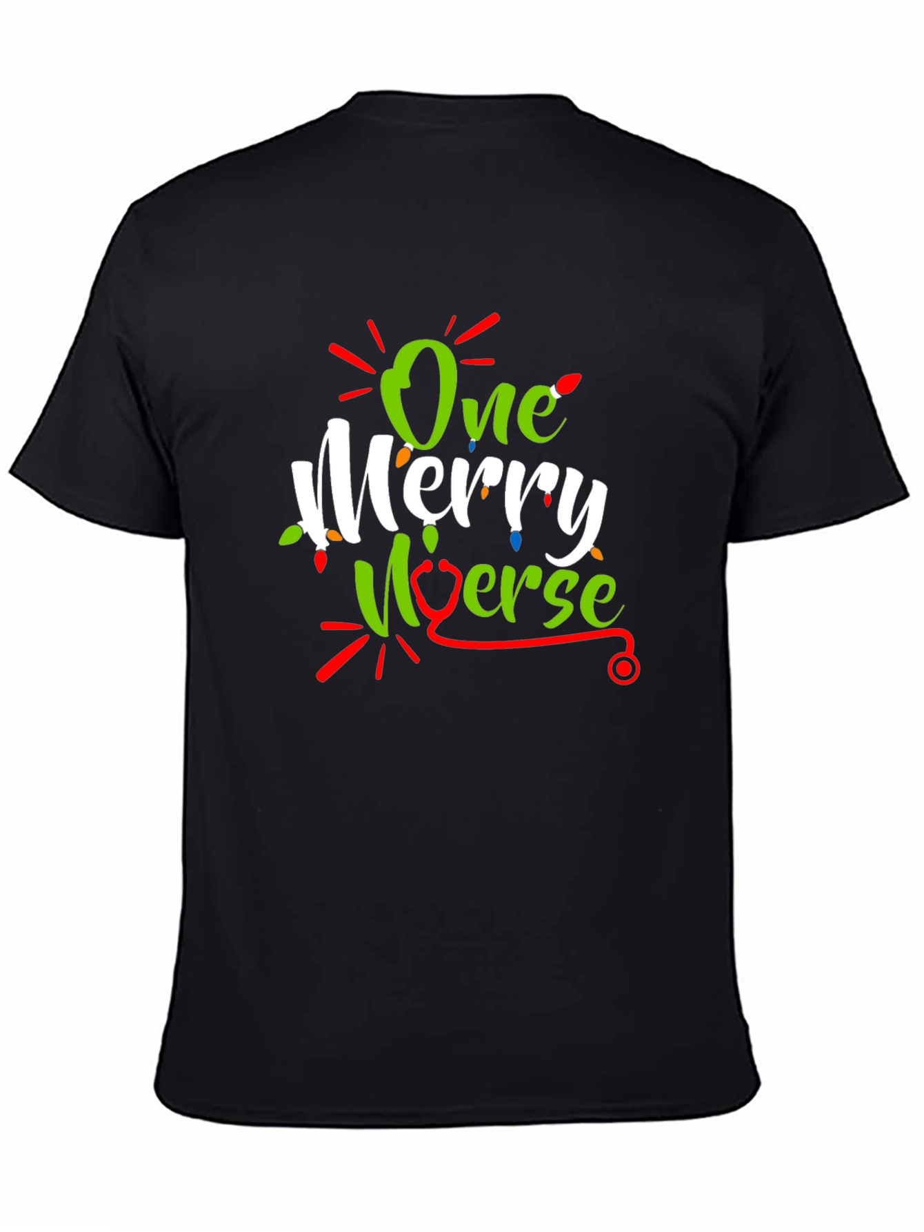 One Merry Nurse Christmas T-Shirt
