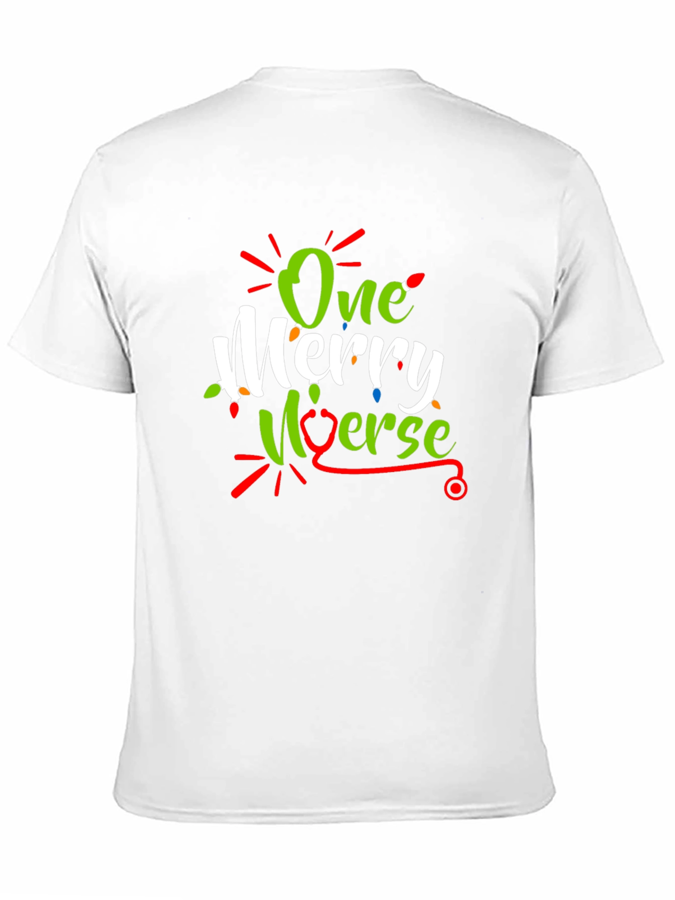 One Merry Nurse Christmas T-Shirt